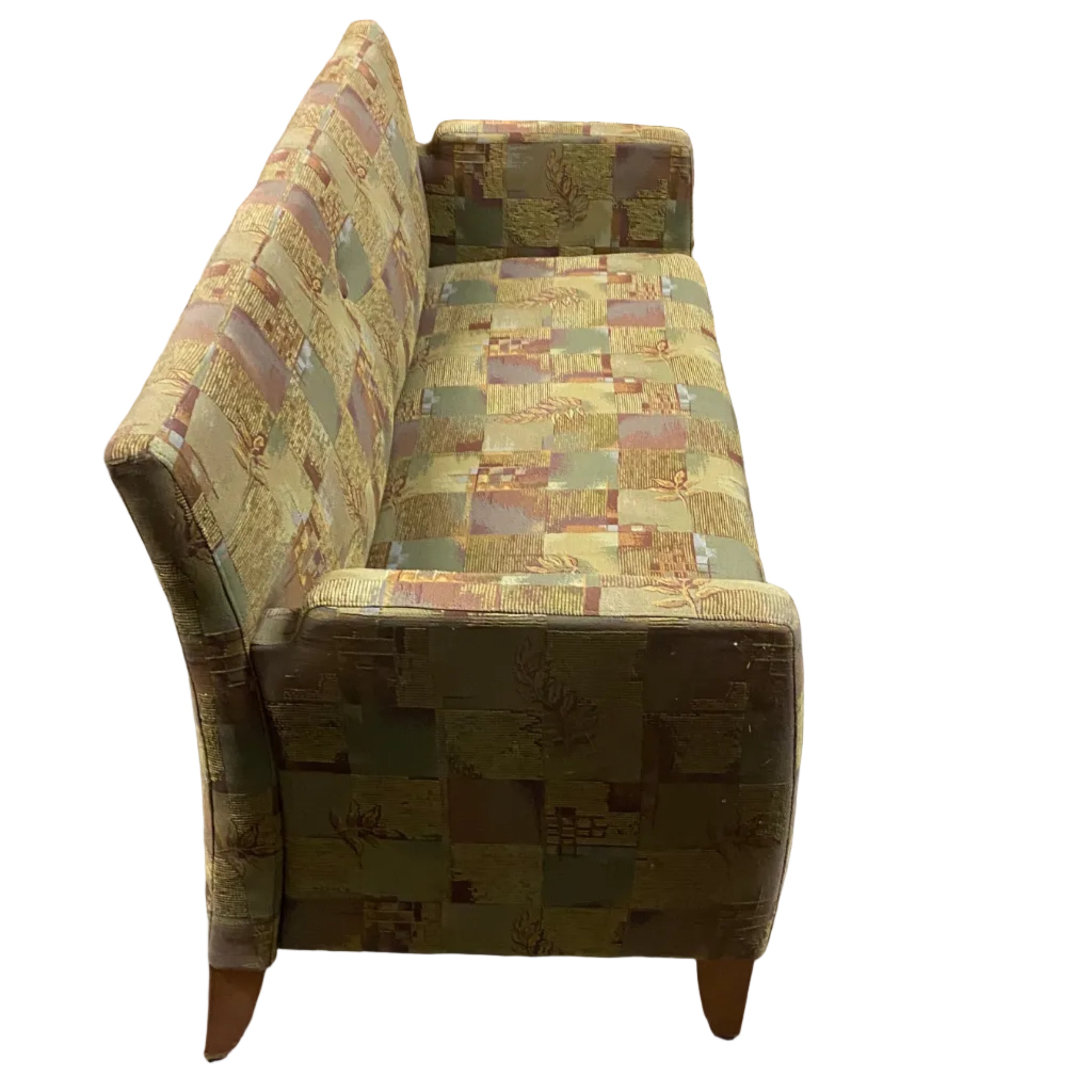 Brayton International Patterned Upholstered Couch