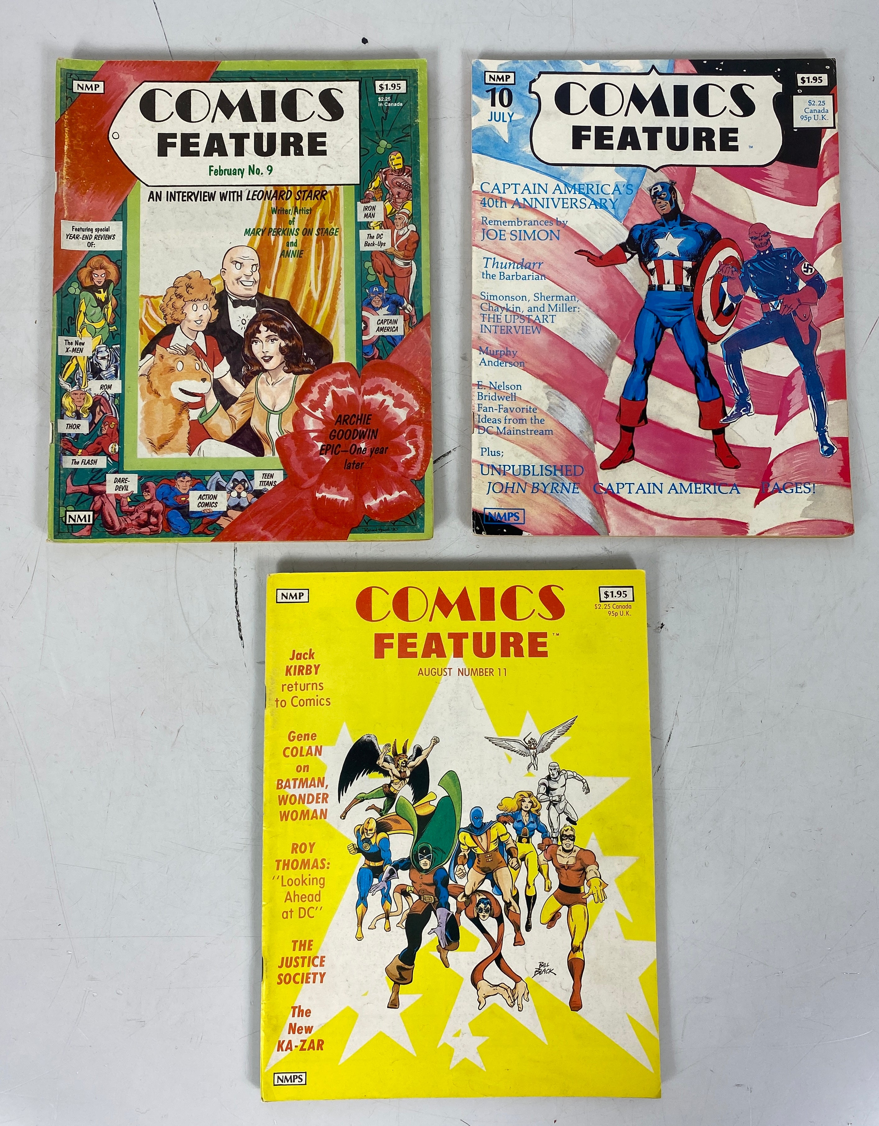 Comics Feature Magazine 1-11 (1980-1981)