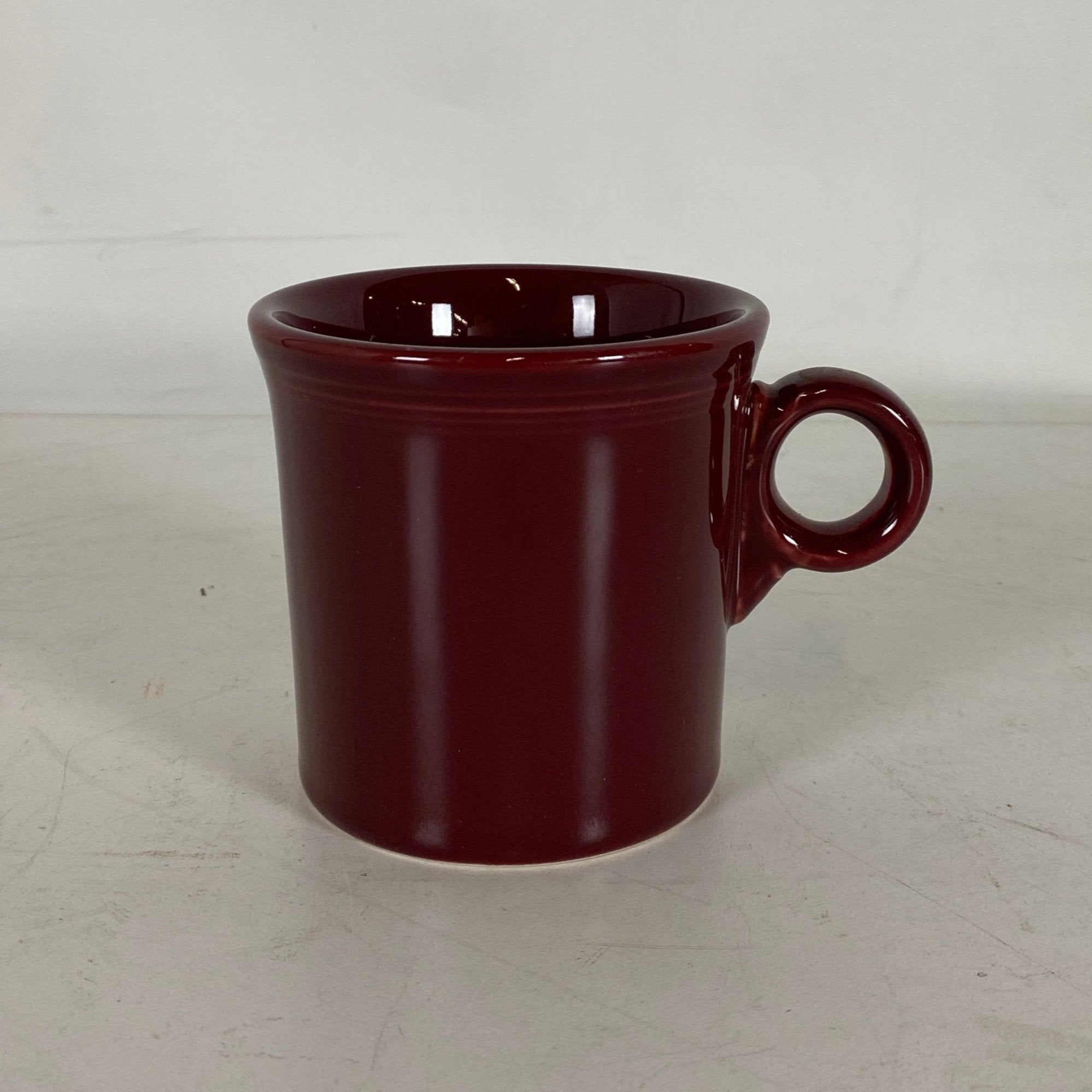 Fiestaware Plum Circle Handle Mug