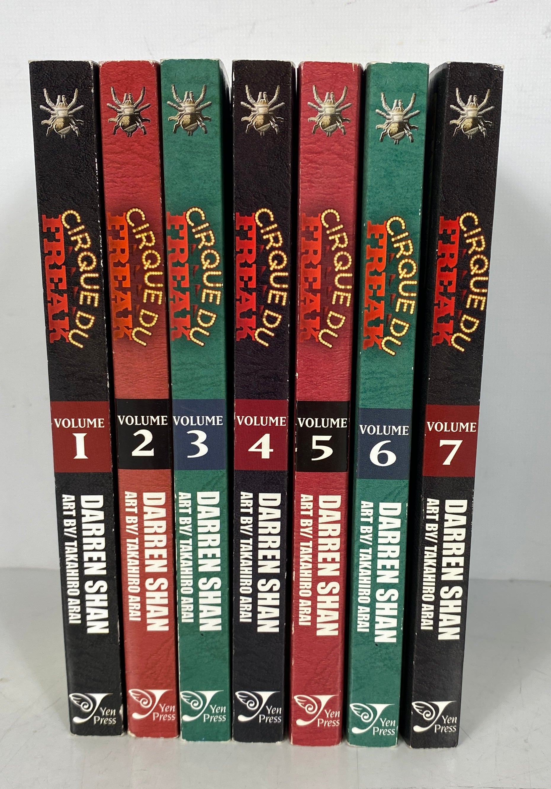 Cirque Du Freak Vols 1-7 Darren Shan