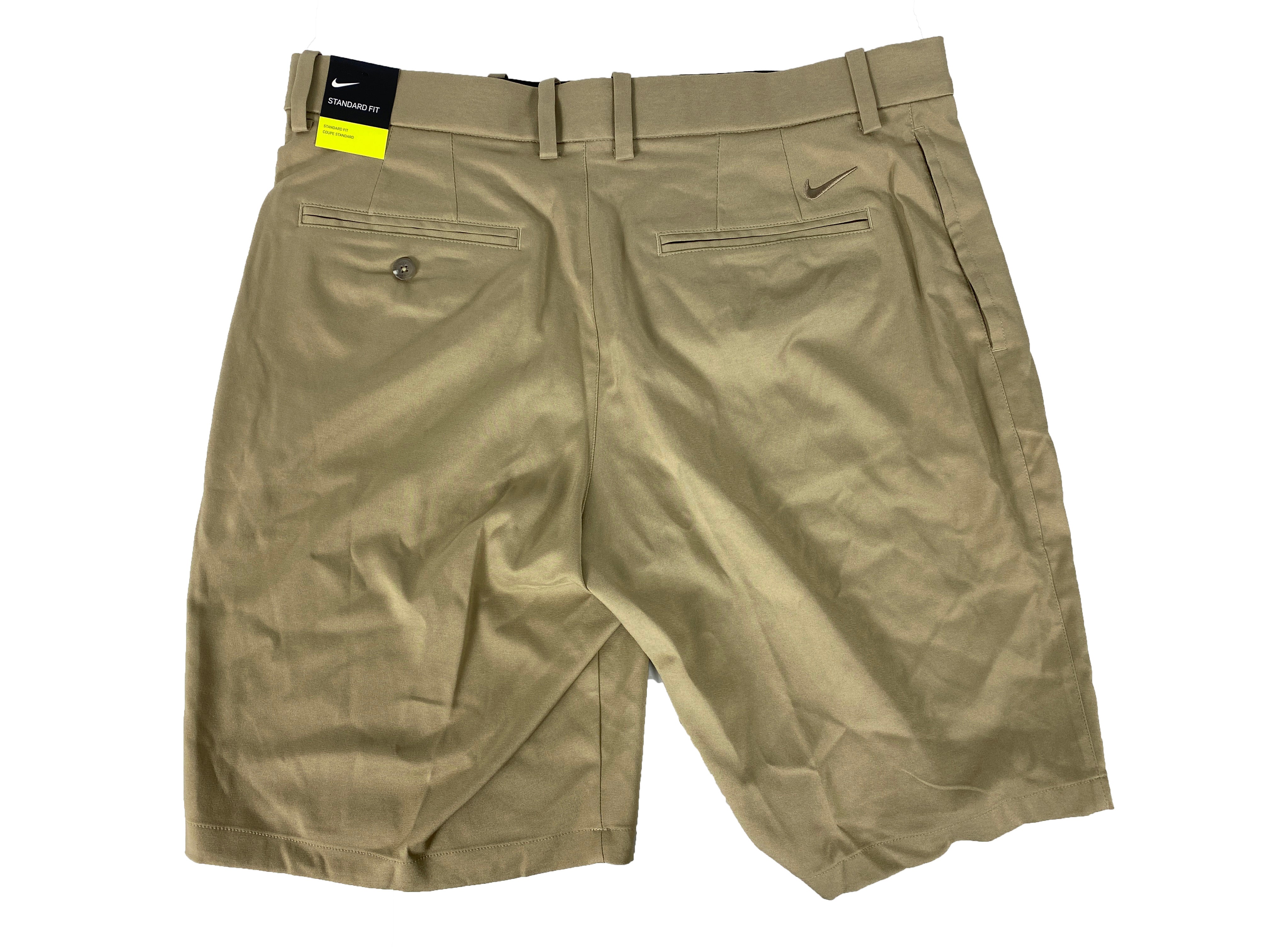 Nike Golf FLEX Standard Dri-Fit Khaki Shorts Men's Size 40