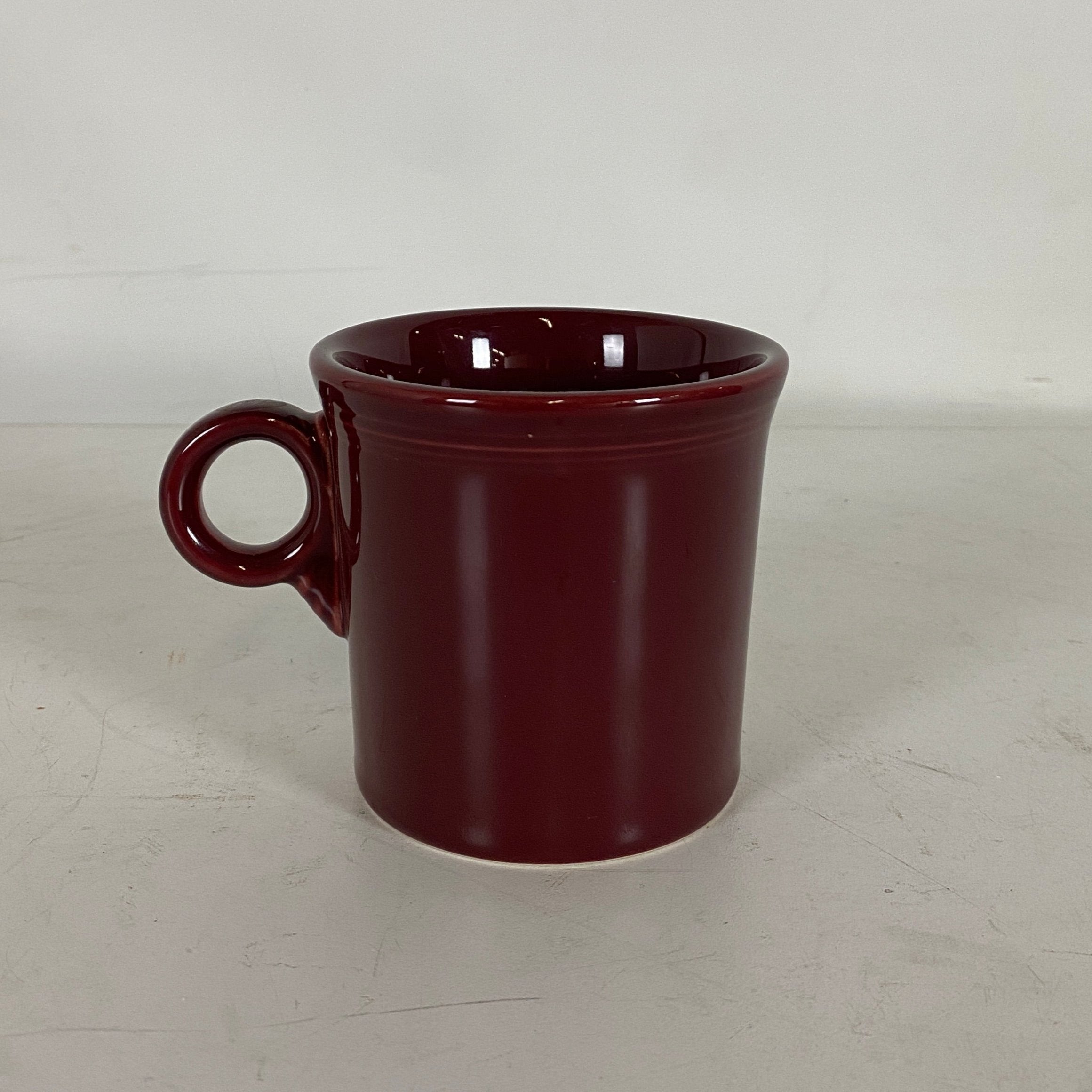 Fiestaware Plum Circle Handle Mug