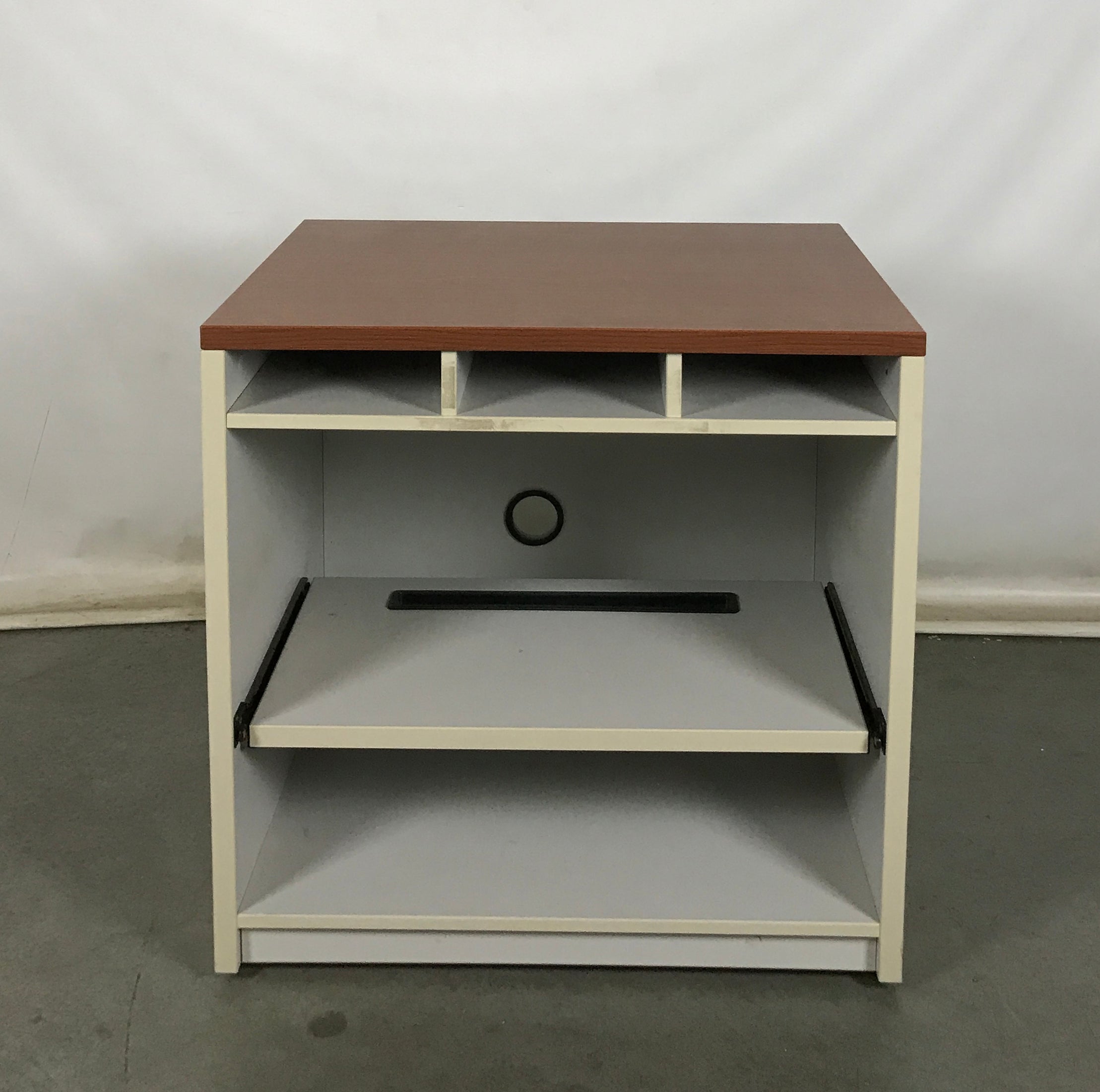 White Wooden Top Cabinet