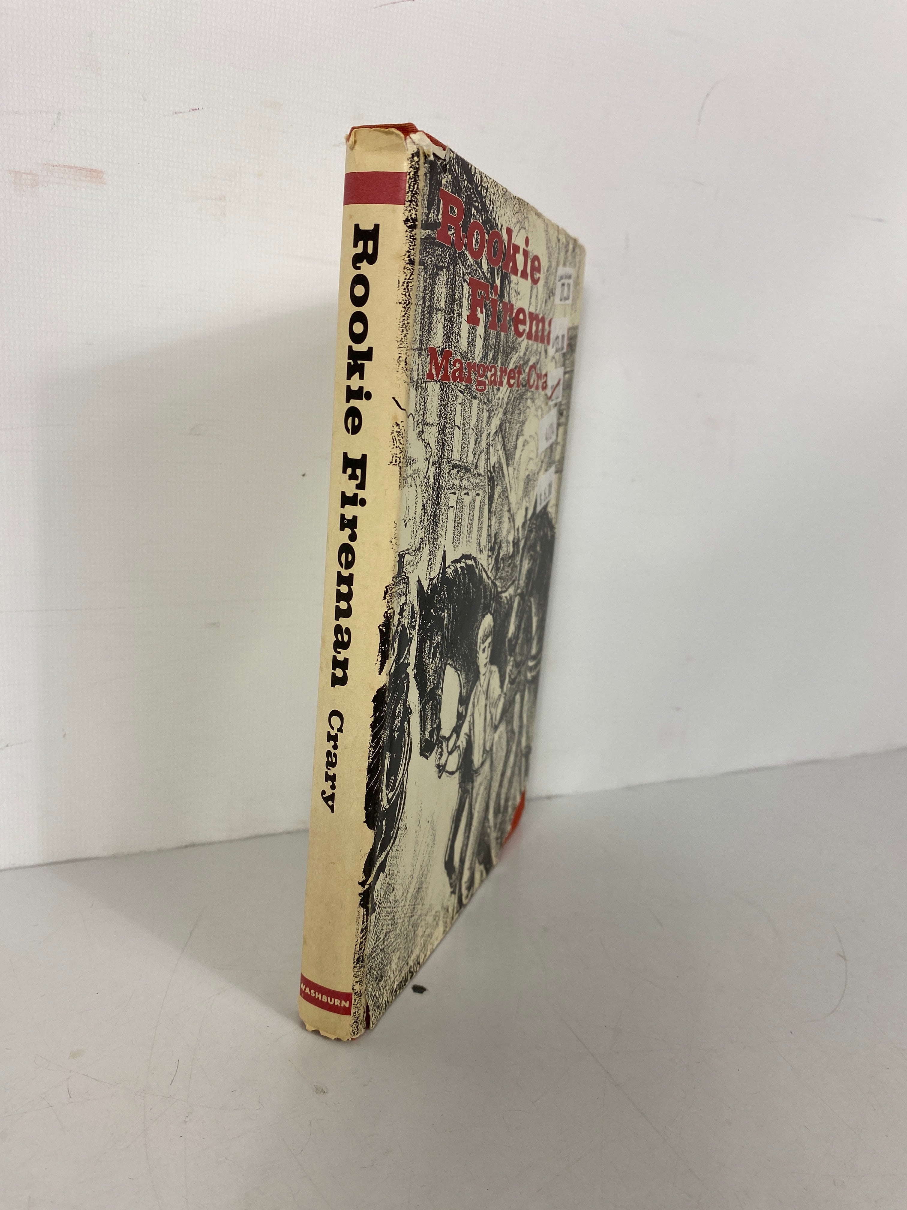 Rookie Fireman by Margaret Crary 1967 HC DJ