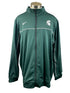 Nike Dri-Fit Green MSU Full-Zip Sweatshirt Men's Size 2XL Tall