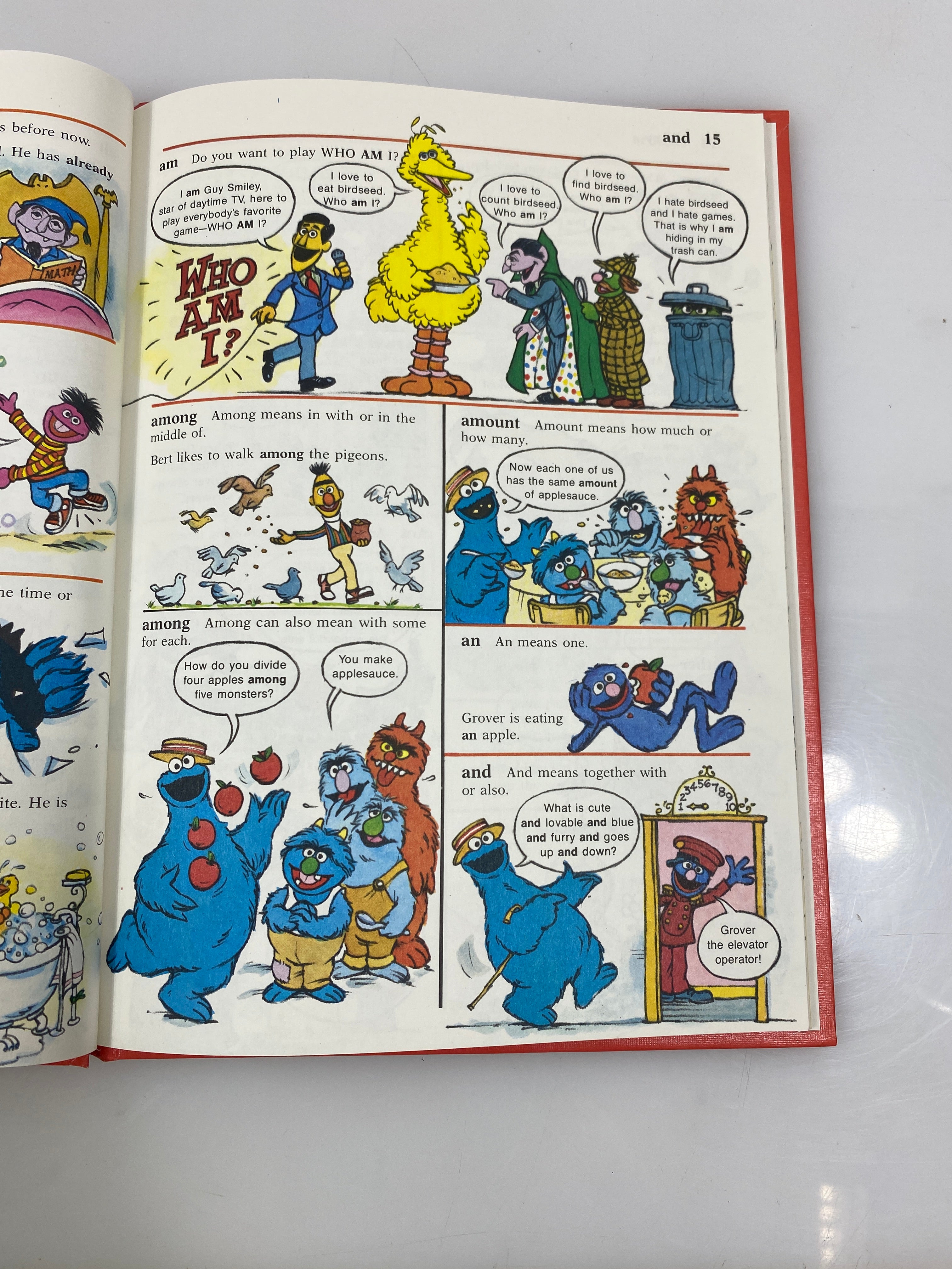 8 Vol. Set: Big Bird's Dictionary Sesame Street 1981 HC