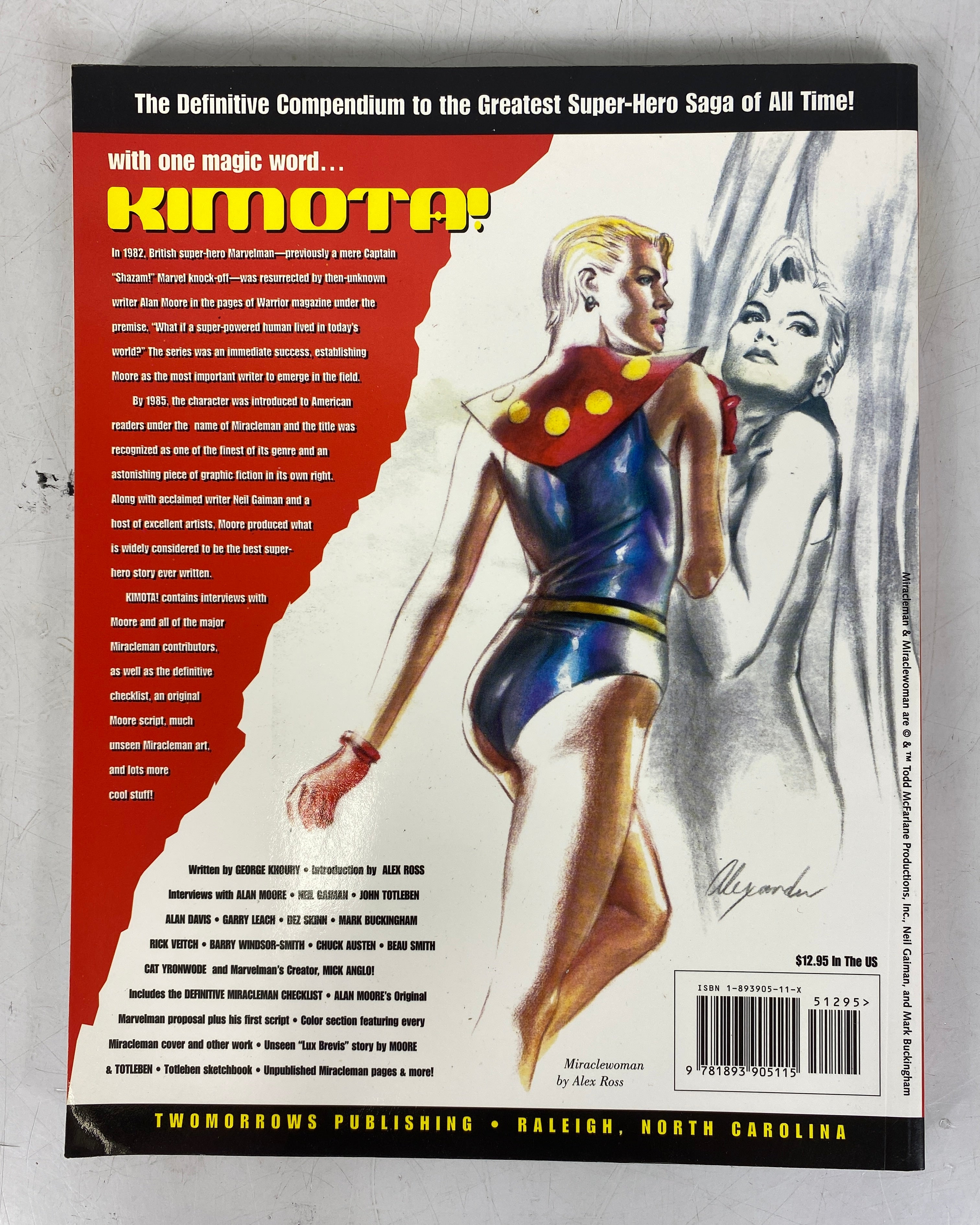 Kimota the Miracleman Companion 2001