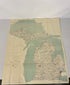 2 Vintage Maps: 1933 State of Michigan/1973 Topographic Map of Isle Royale