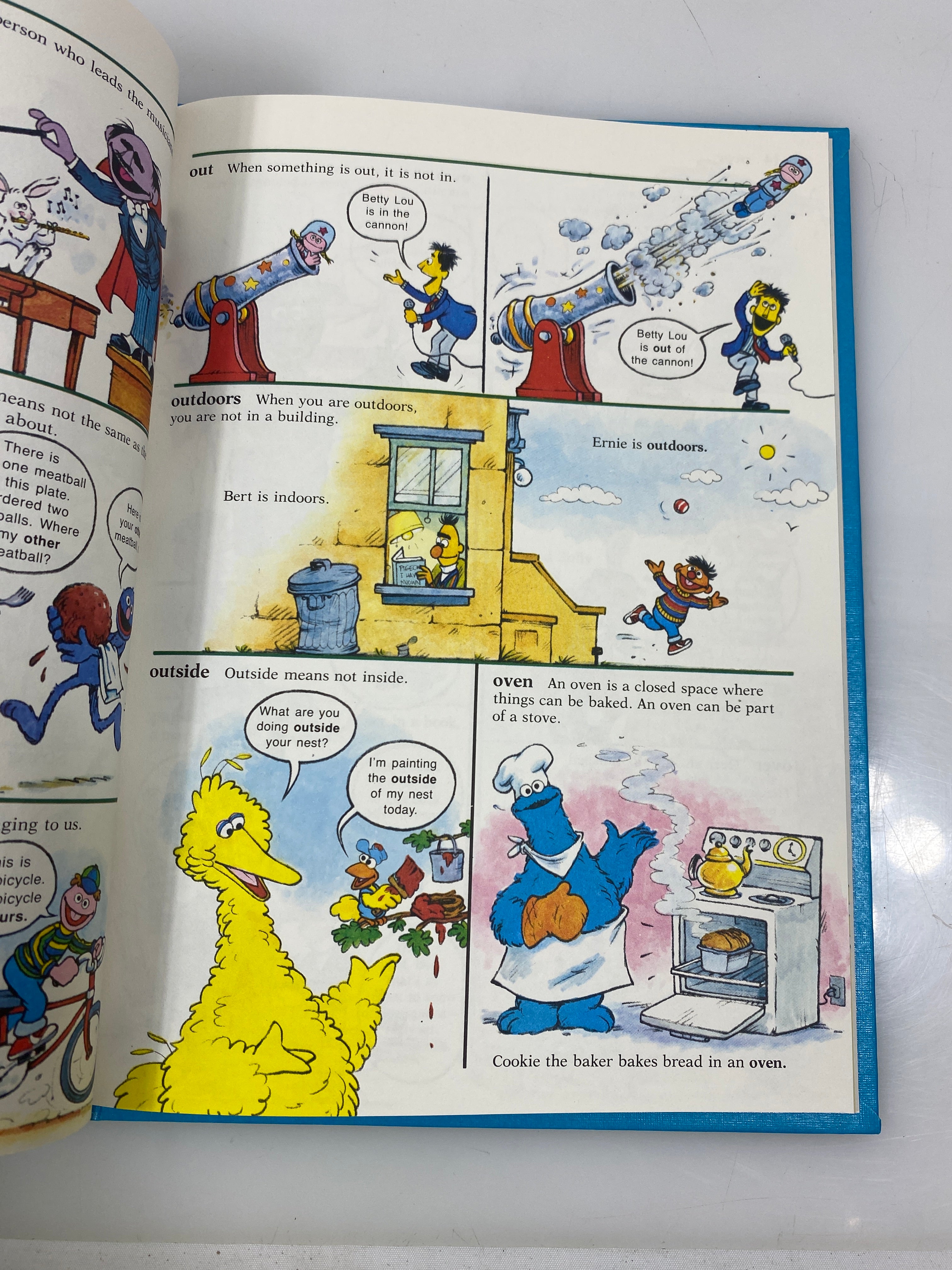 8 Vol. Set: Big Bird's Dictionary Sesame Street 1981 HC