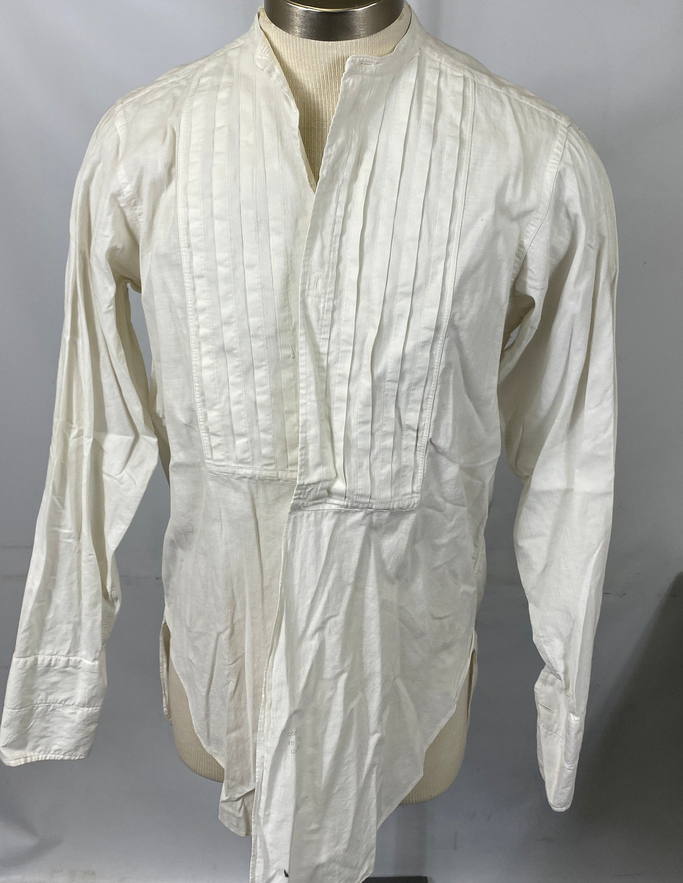 Vintage 1900's Arrow White Shirt Men's Size Unknown #2