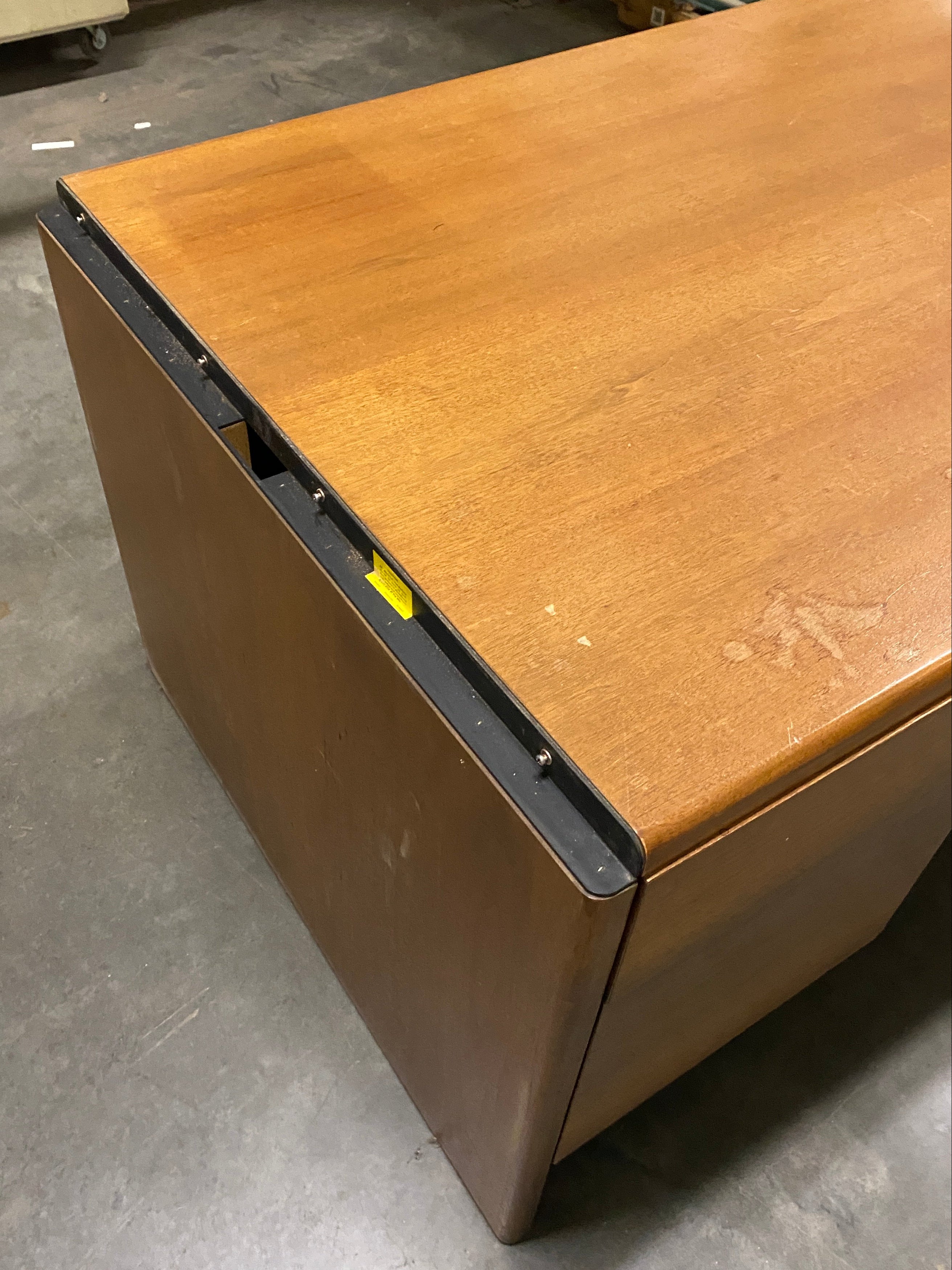 Steelcase Wooden Laminate Desk w/ 2 Drawers