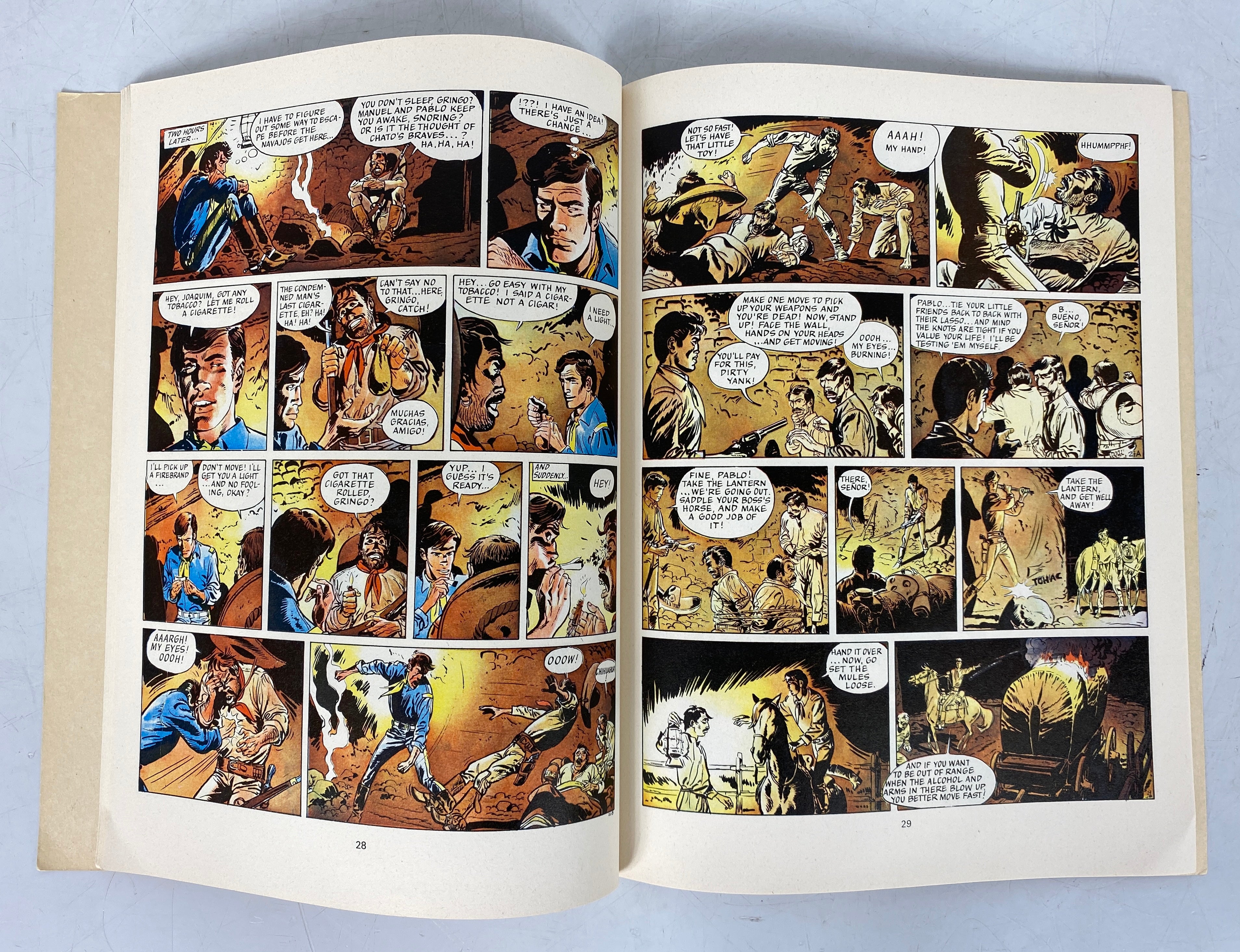 Lieutenant Blueberry Thunder in the West Graphic Novel 1977