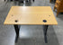 Wooden Laminate Desk w/ Metal Frame