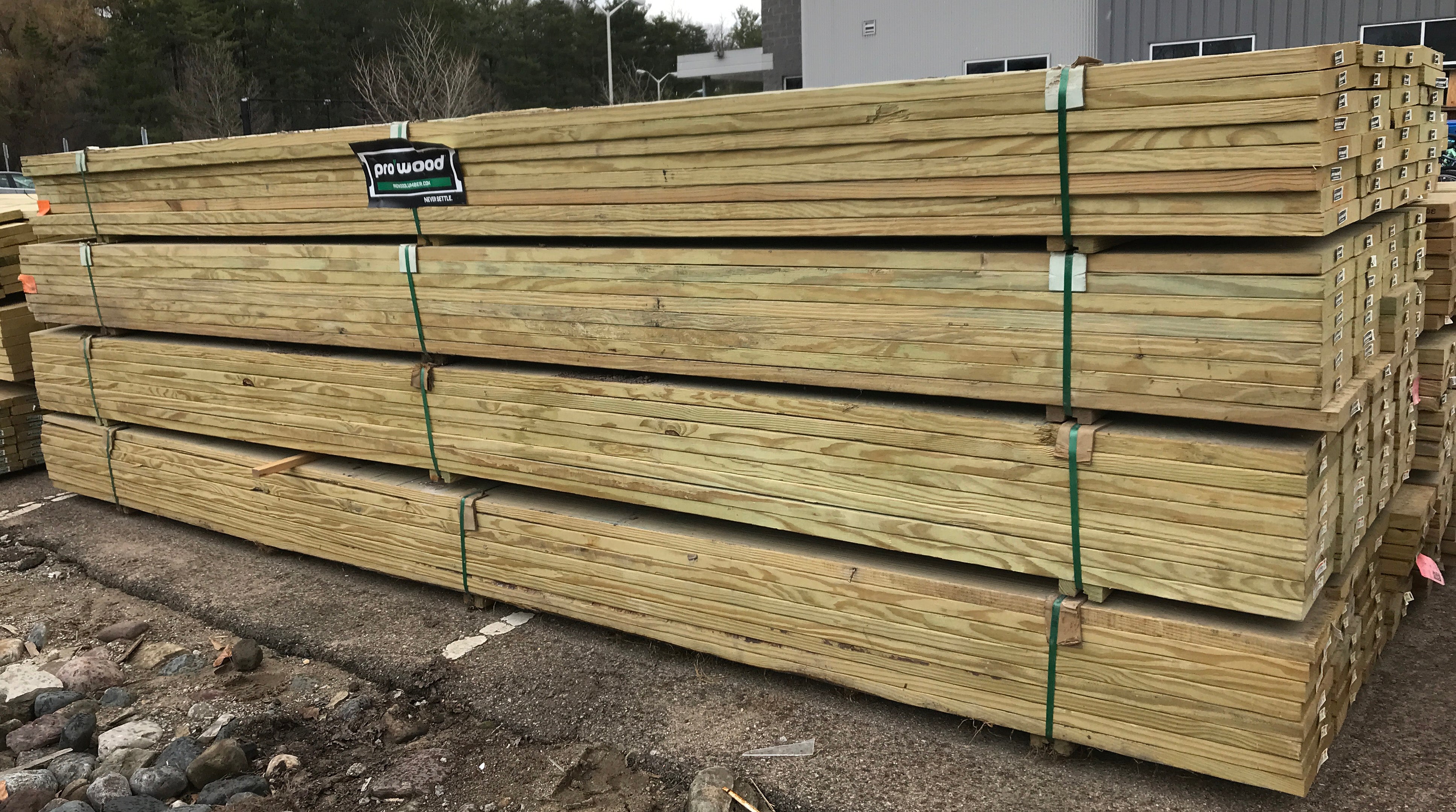 2"x12"x16' 32 Plank Bunk Pressure Treated Lumber