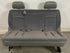 Gray Van Rear Seating with Seat Buckles