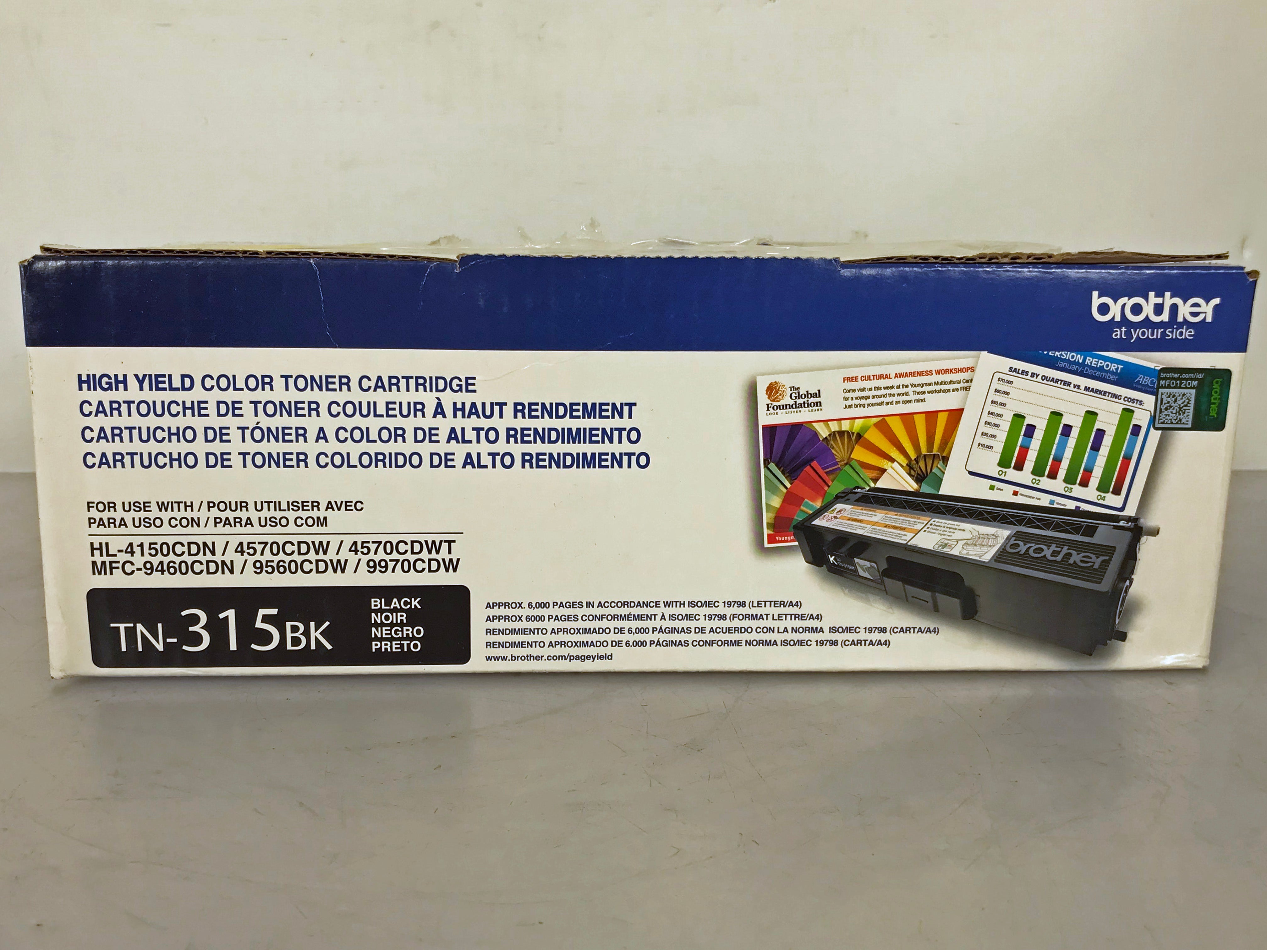 Brother TN-315BK Black Toner Cartridge