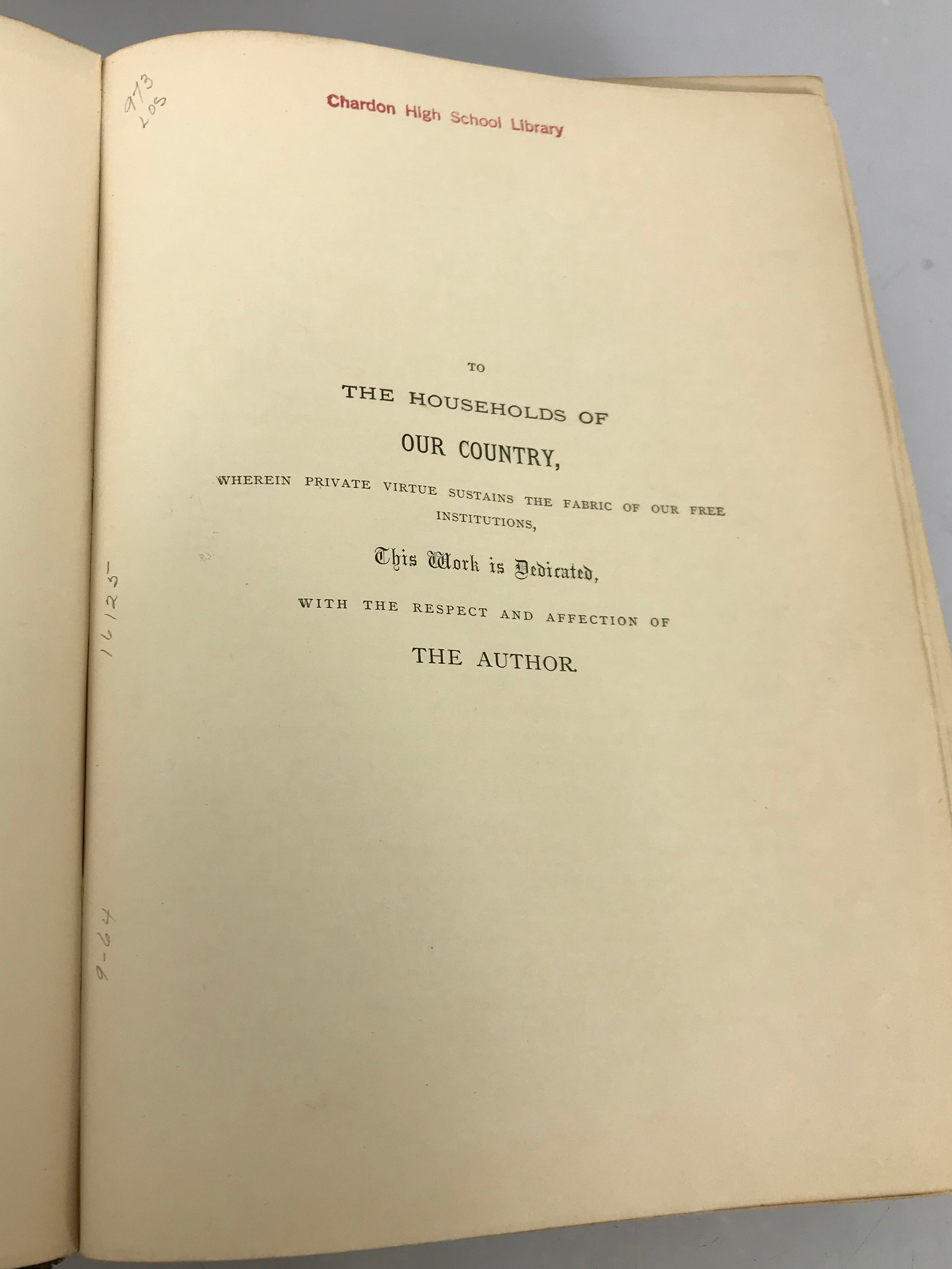 Our Country a Household History by Benson Lossing Vols. 1-2 1877