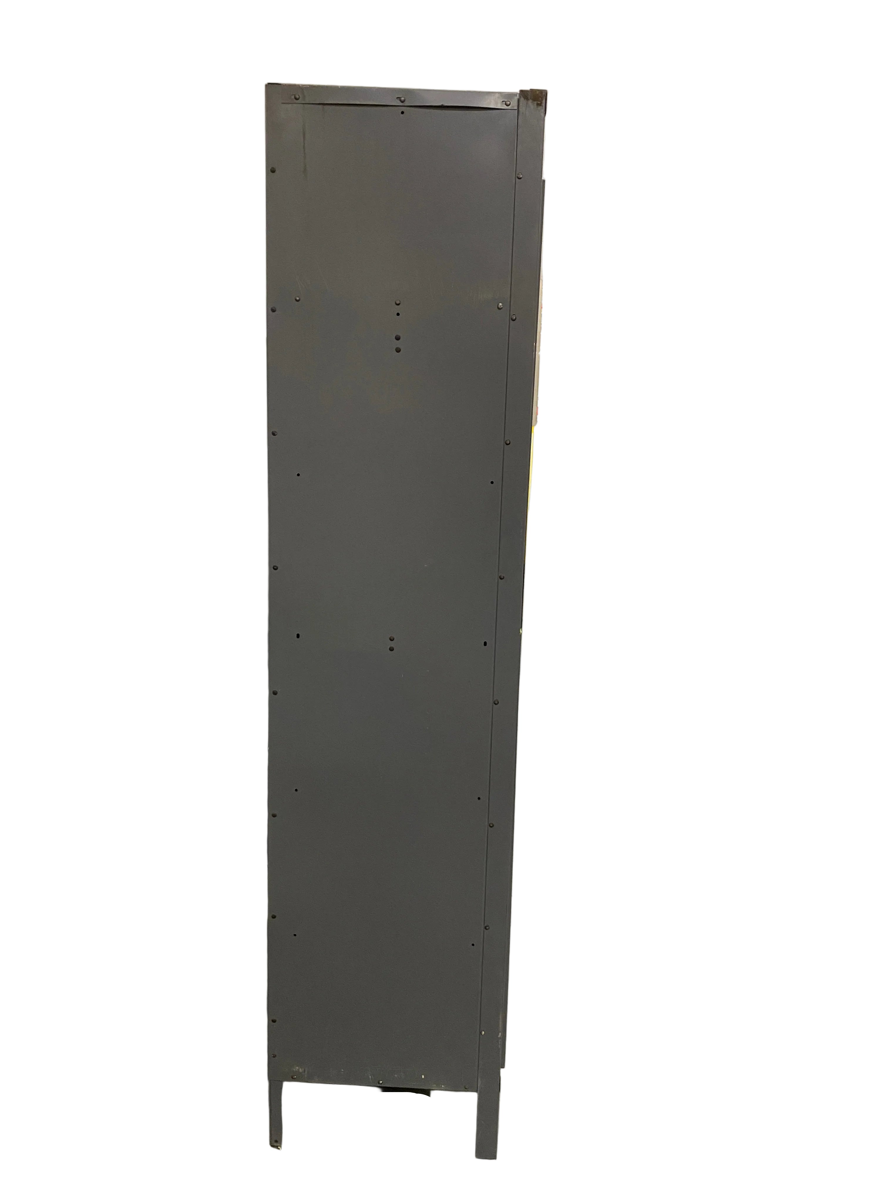 Group of 3 Metal Individual Lockers