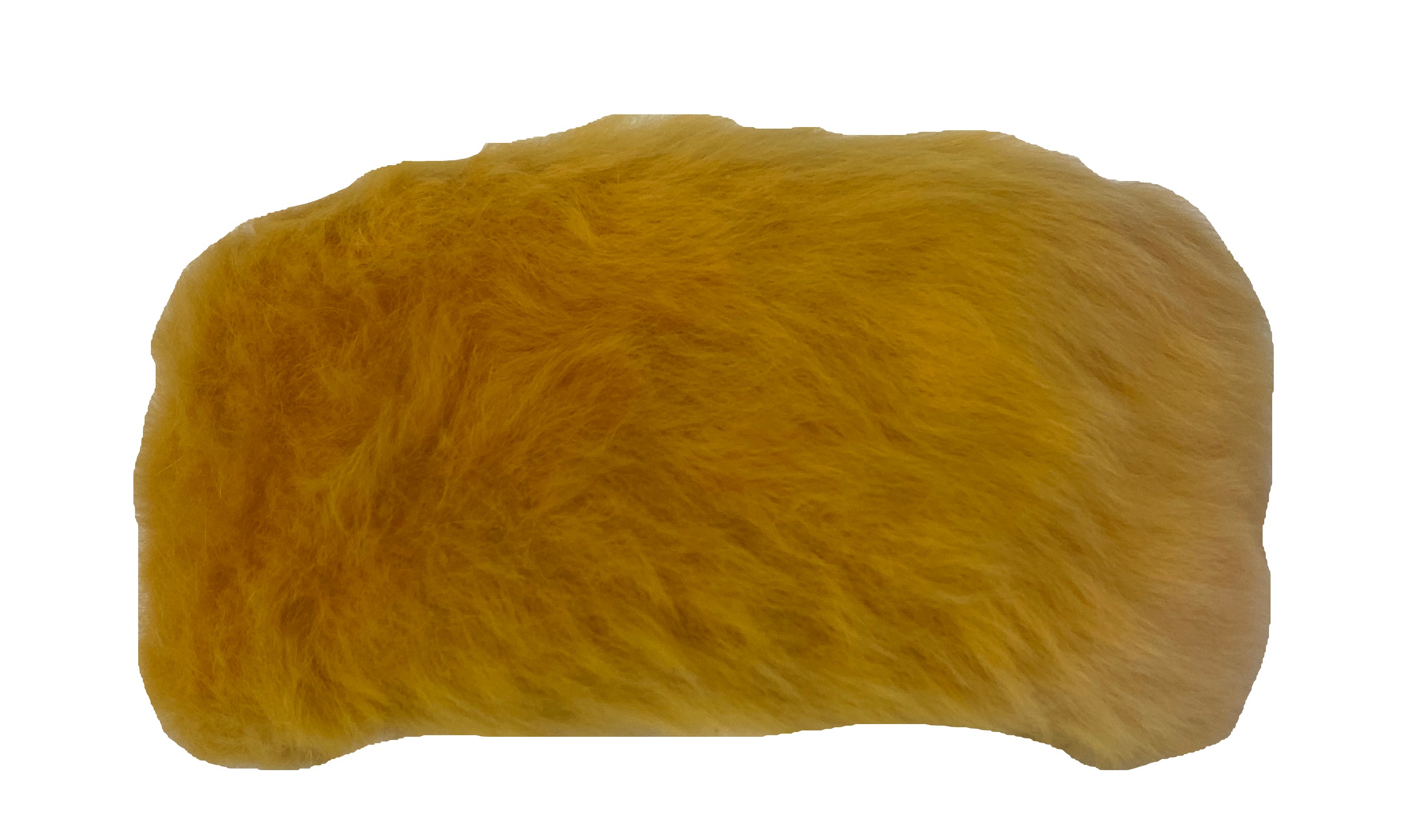 Vintage Balenciaga Yellow Fur Pillbox Hat