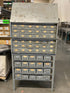 Large 56 Drawer Tiered Parts Cabinet/Drawers