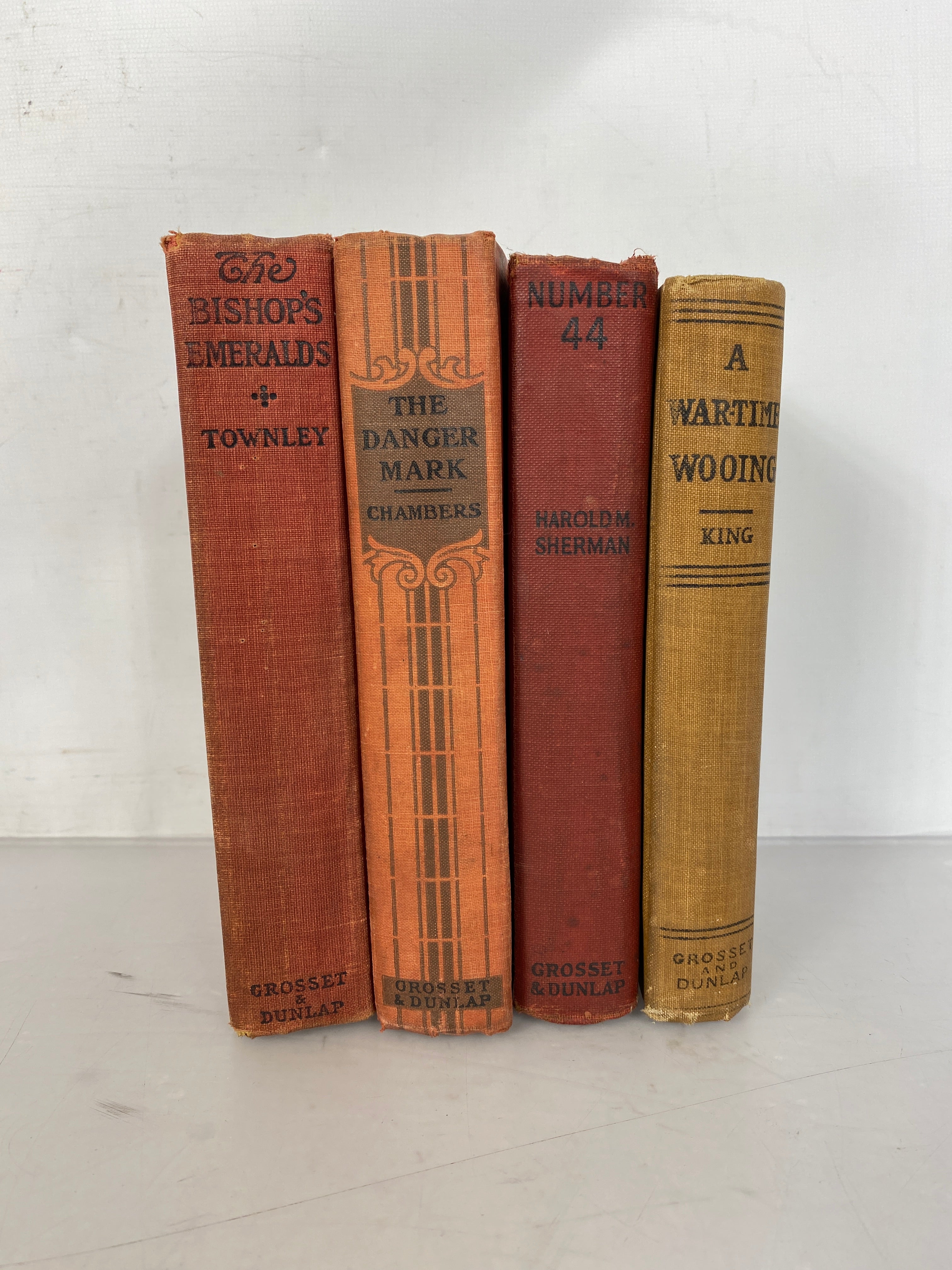 Lot of 4 Antique Novels 1902-1930  HC