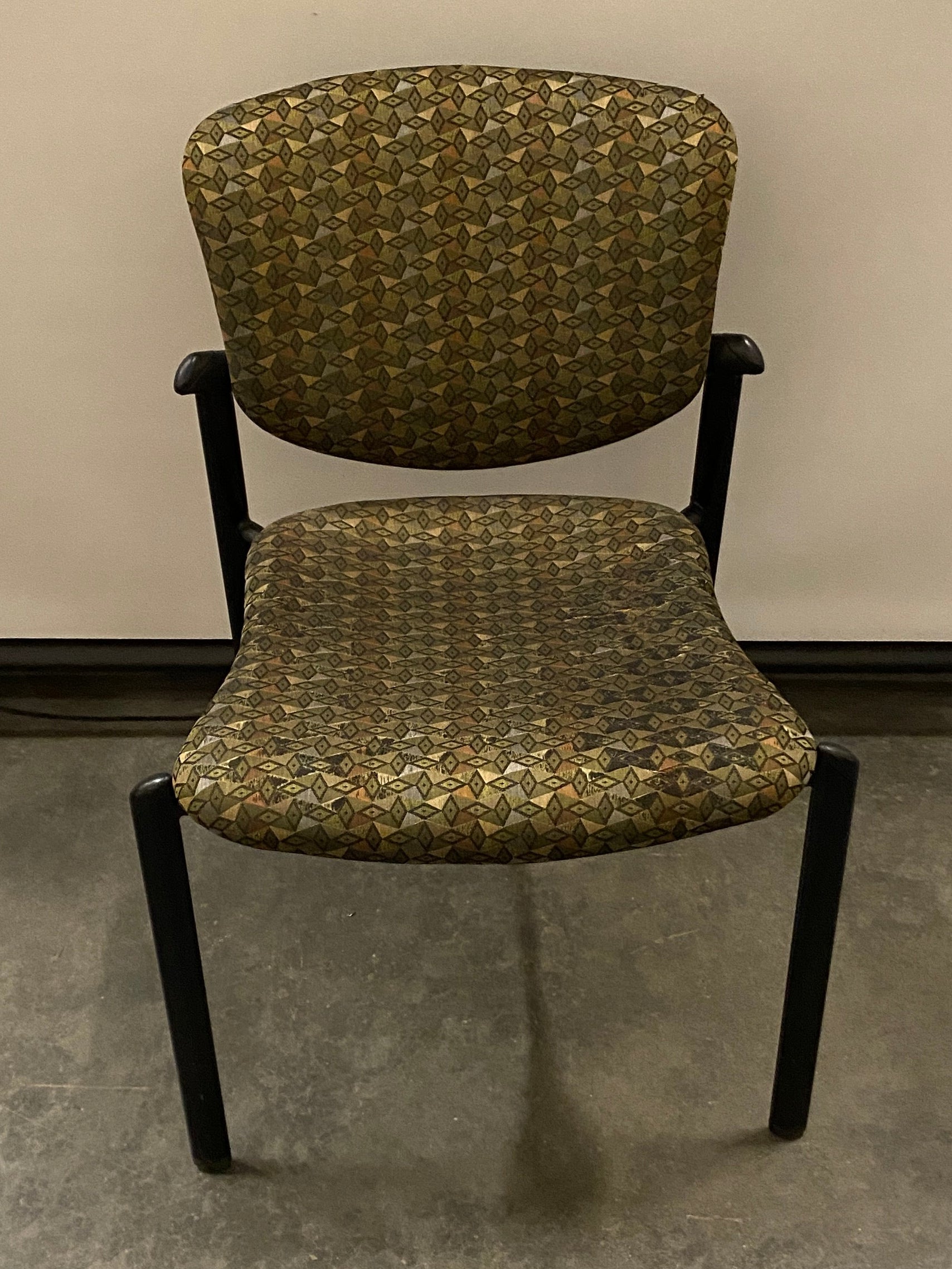 Haworth Green Pattern Improv Chair