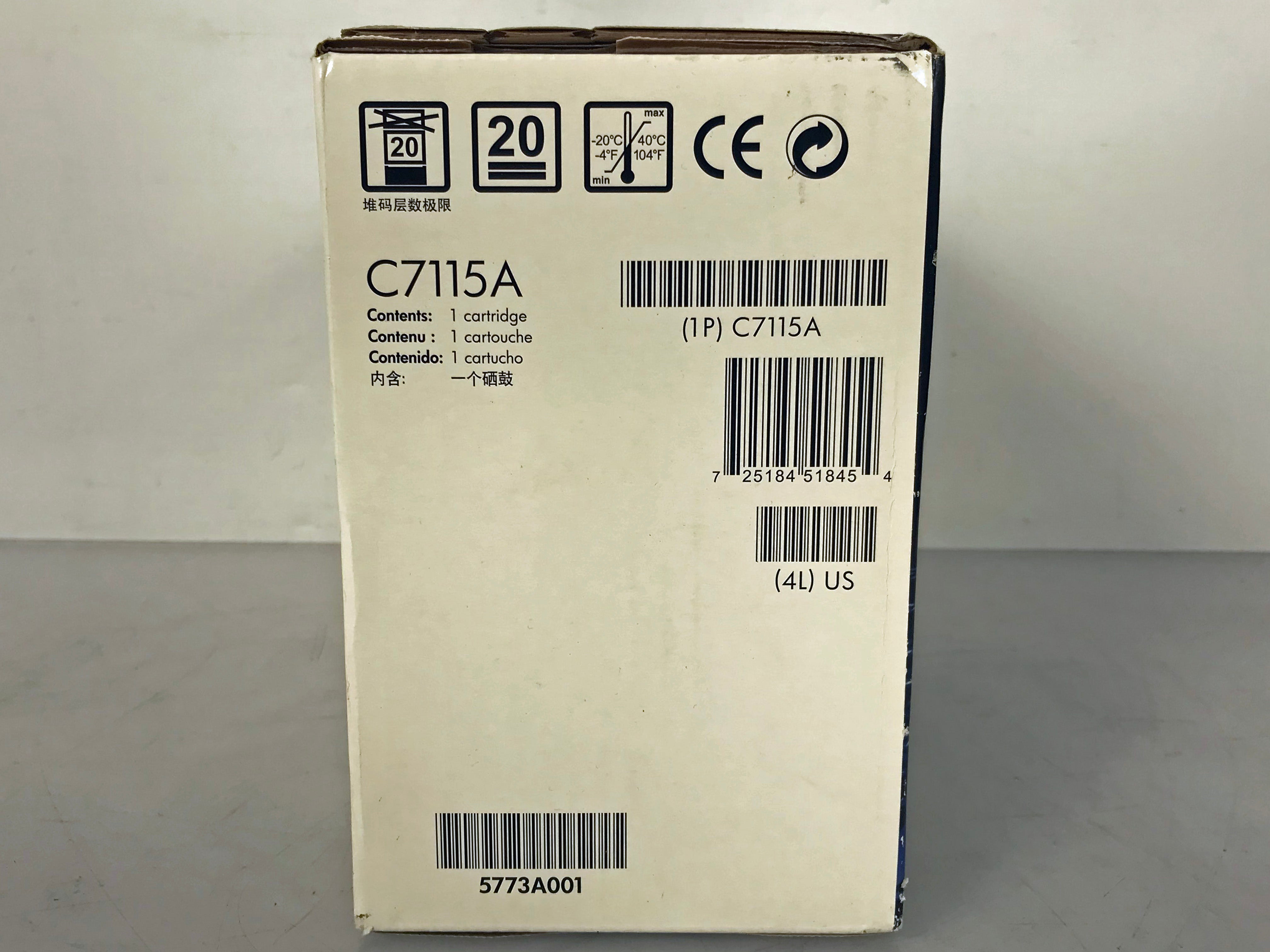 HP 15A C7115A Black Toner Cartridge
