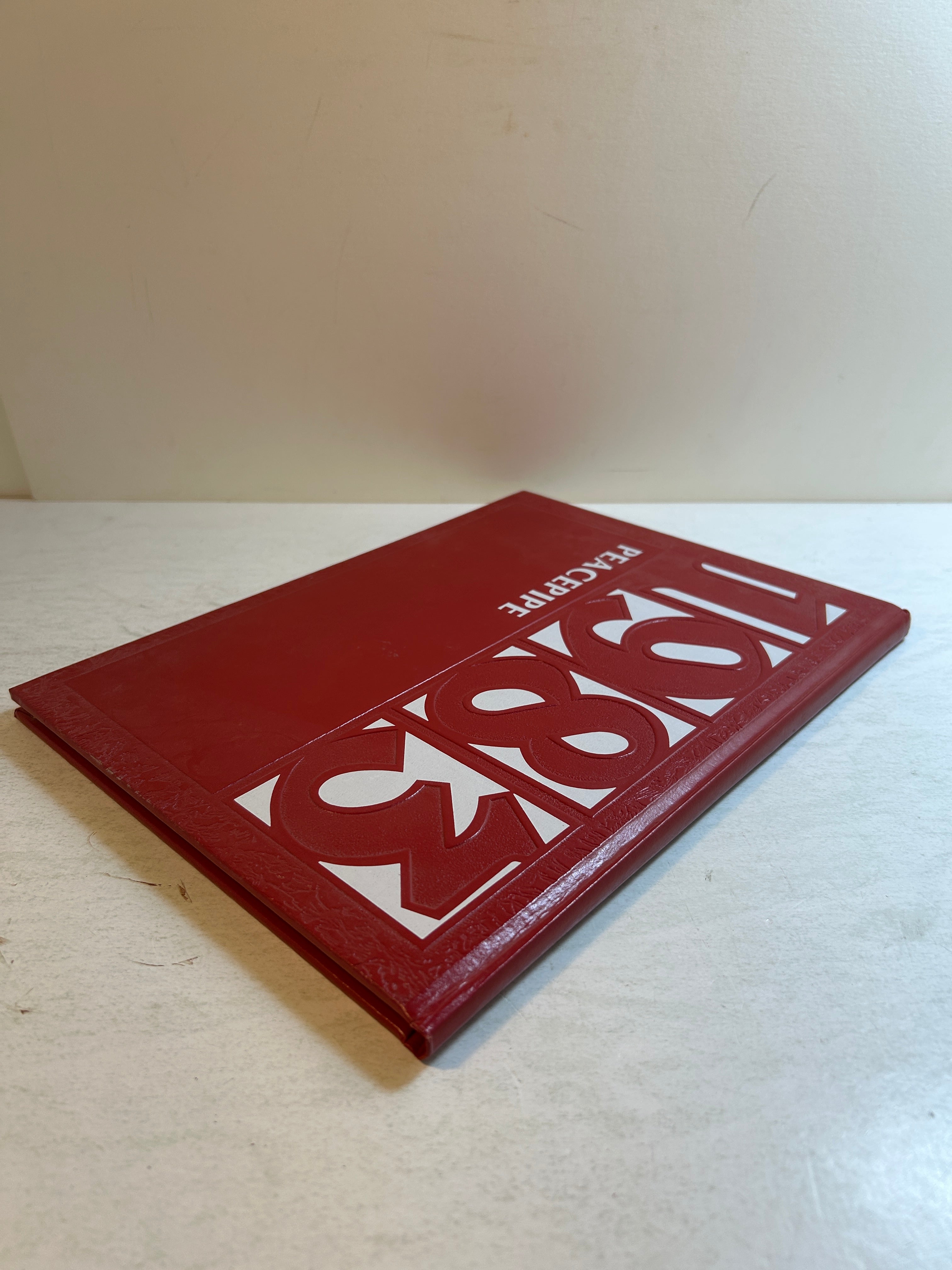 1983 "Peacepipe" Pattengill Junior High School Yearbook Lansing, MI HC