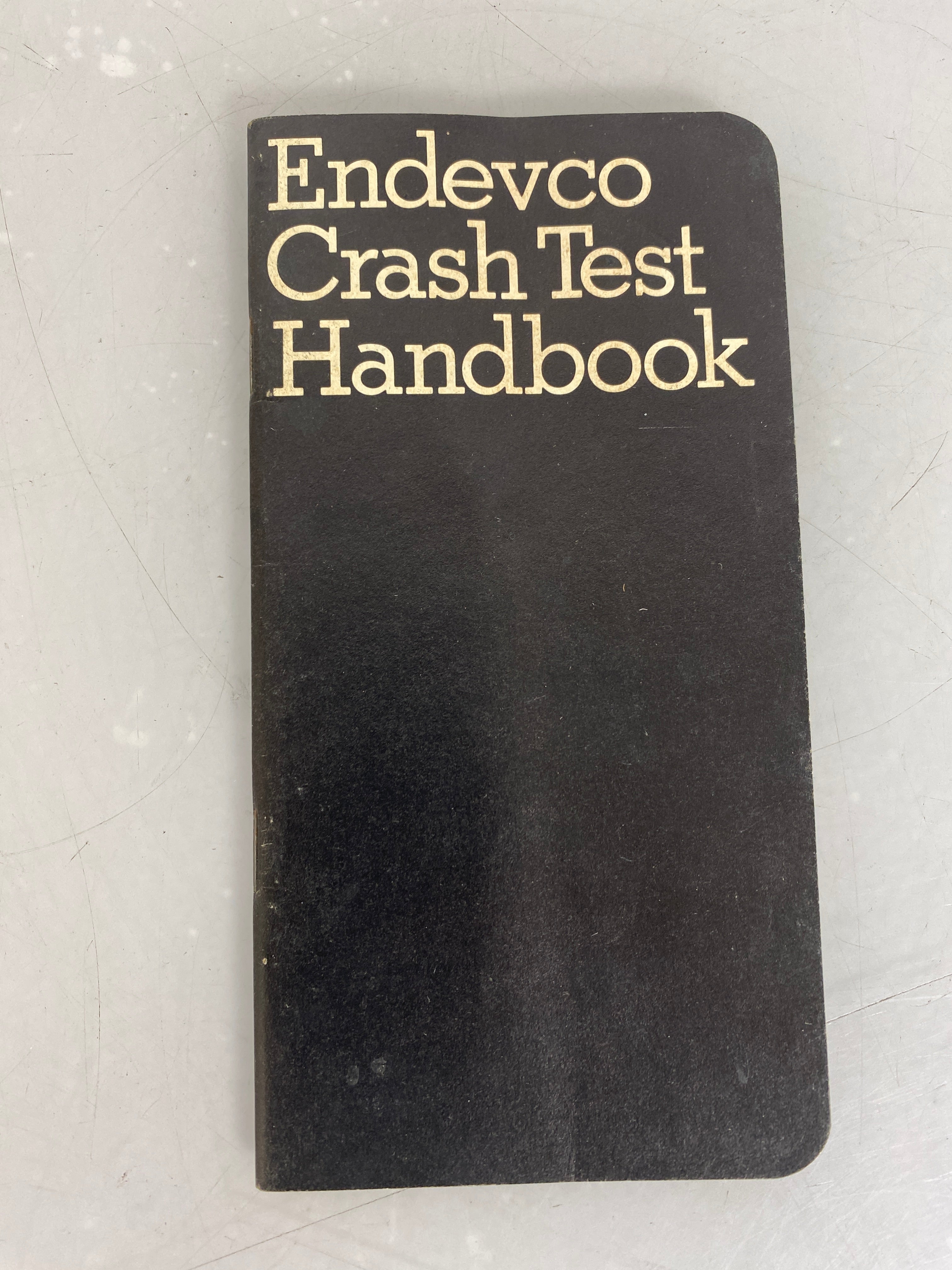 Endevco Crash Test Handbook c1973 Endevco Dynamic Instrument Division