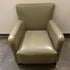 Green Upholstered Cushioned Chair