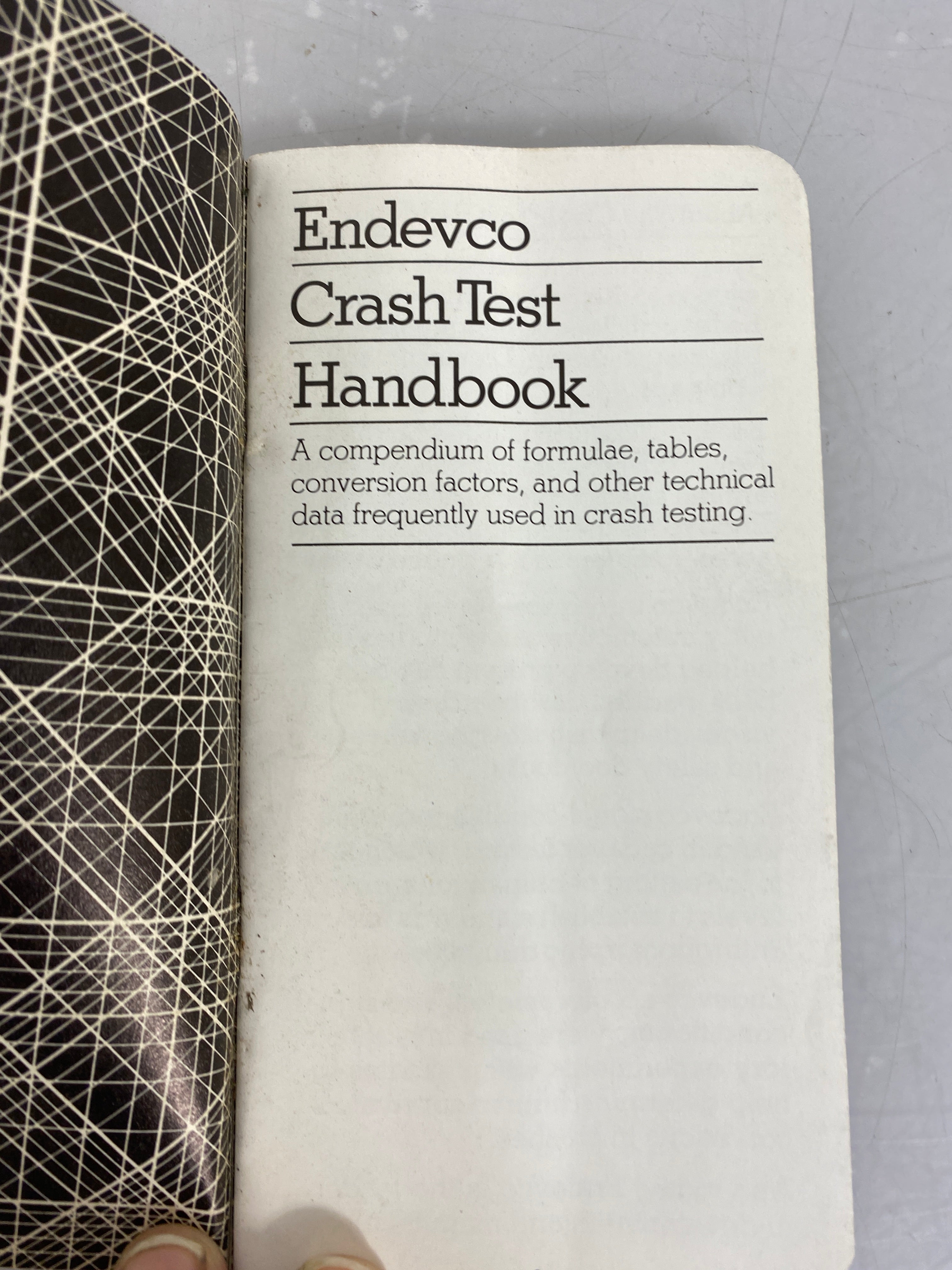 Endevco Crash Test Handbook c1973 Endevco Dynamic Instrument Division