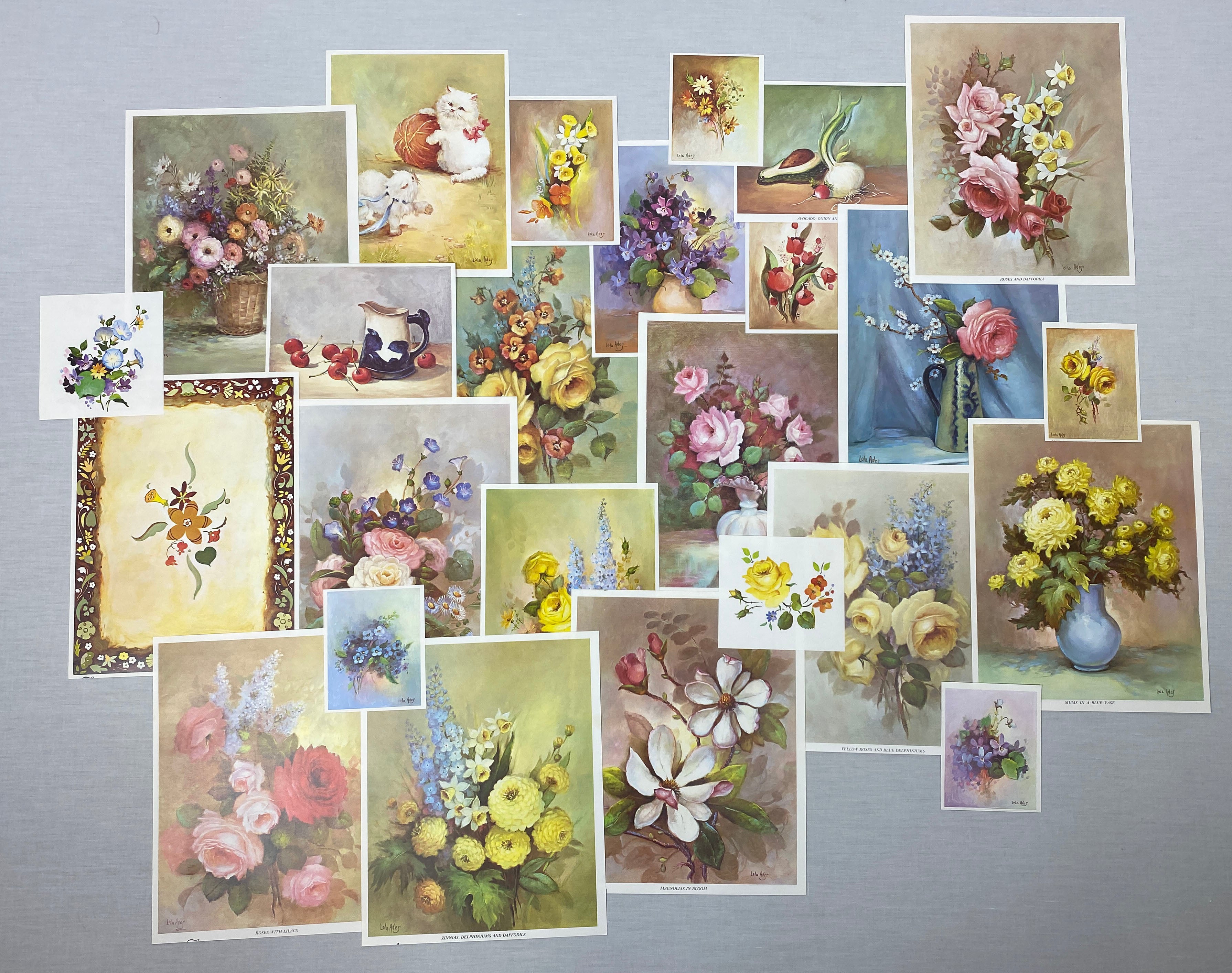 Watercolor Flower Paintings