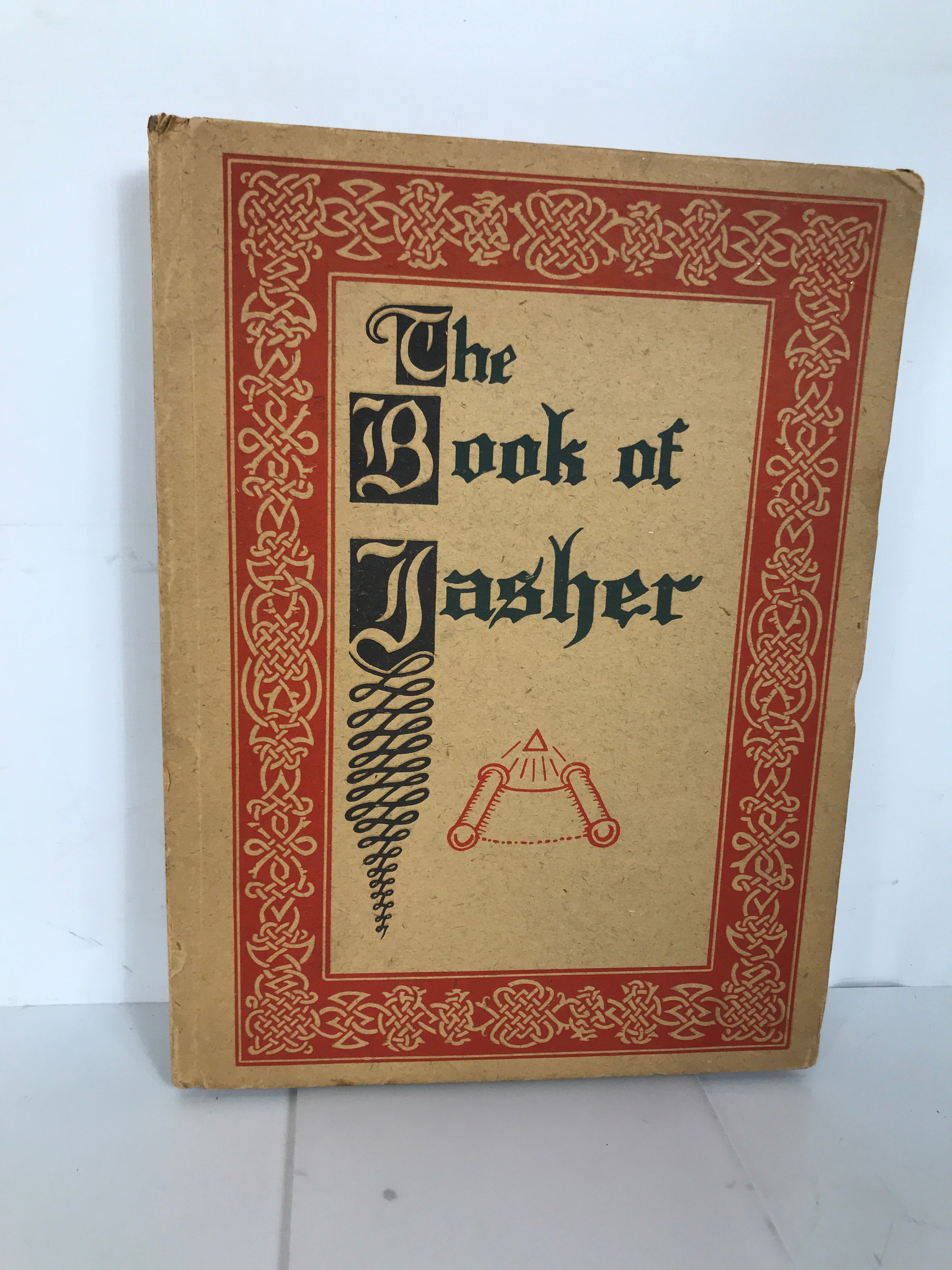 The Book of Jasher The Rosicrucian Order 1948 4th Ed HC