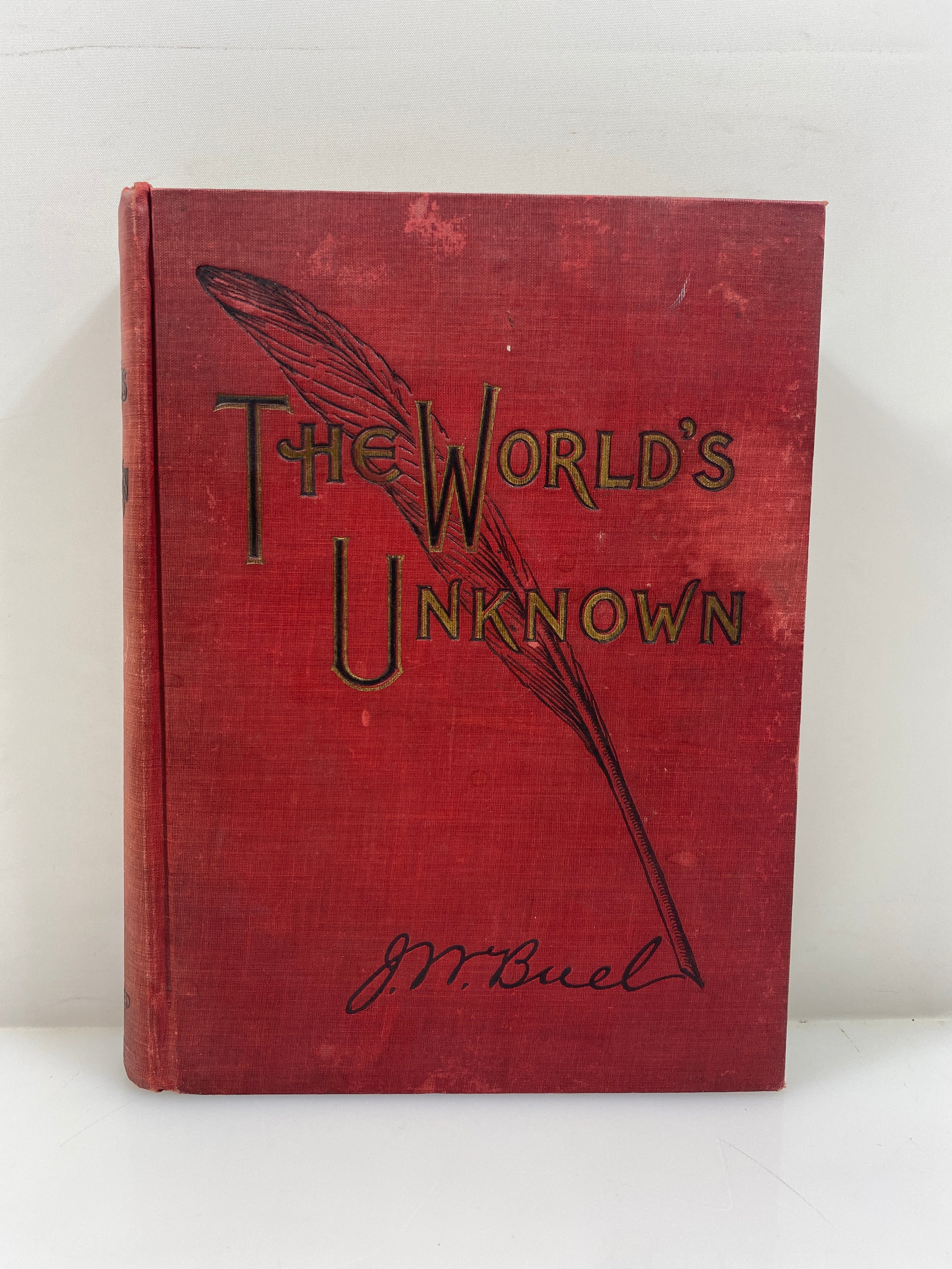 The World Unknown by J.W. Buel 1898 HC