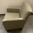 Green Upholstered Cushioned Chair