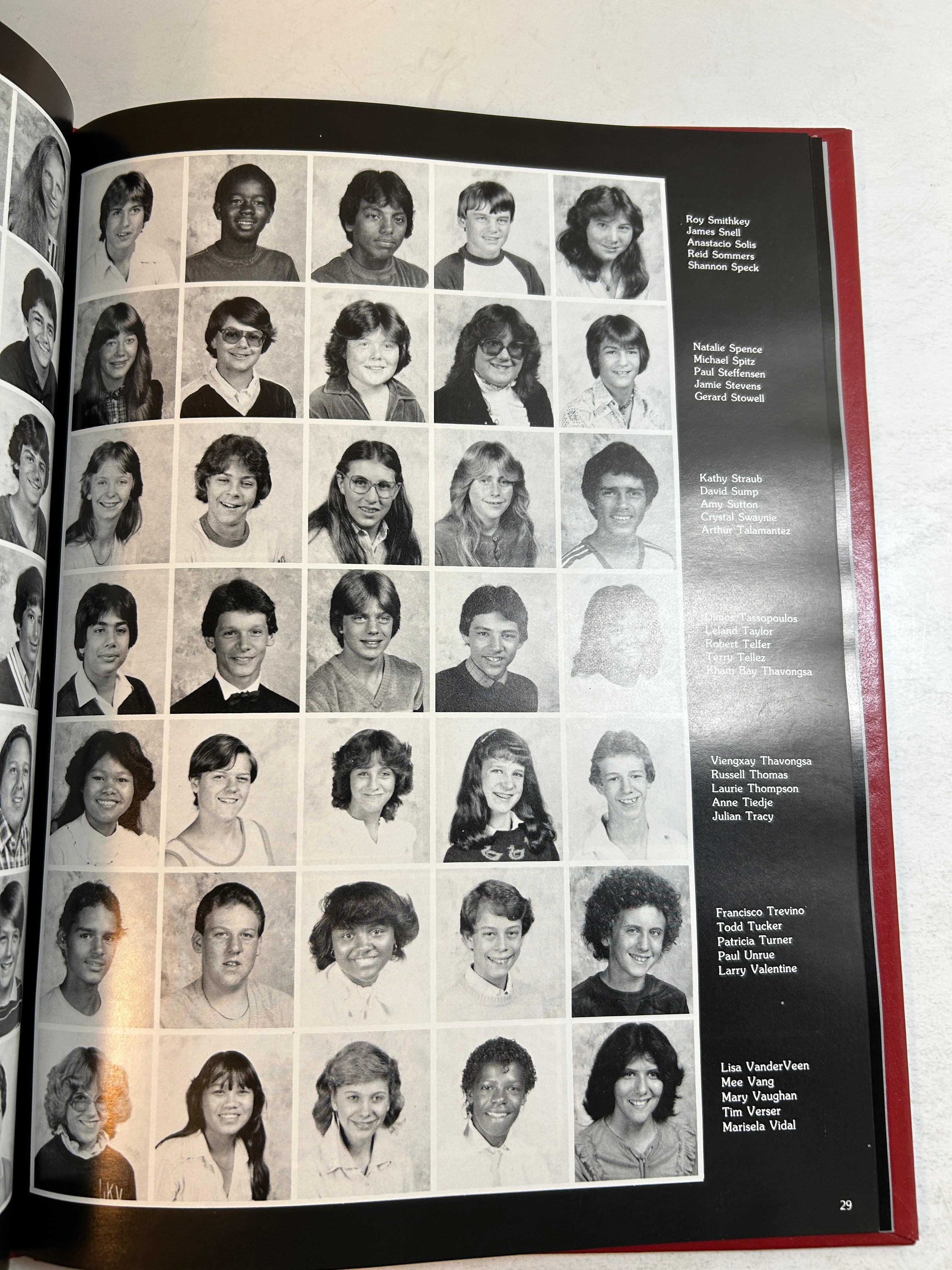 1983 "Peacepipe" Pattengill Junior High School Yearbook Lansing, MI HC