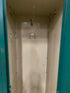 Group of 4  Metal Green Individual Lockers