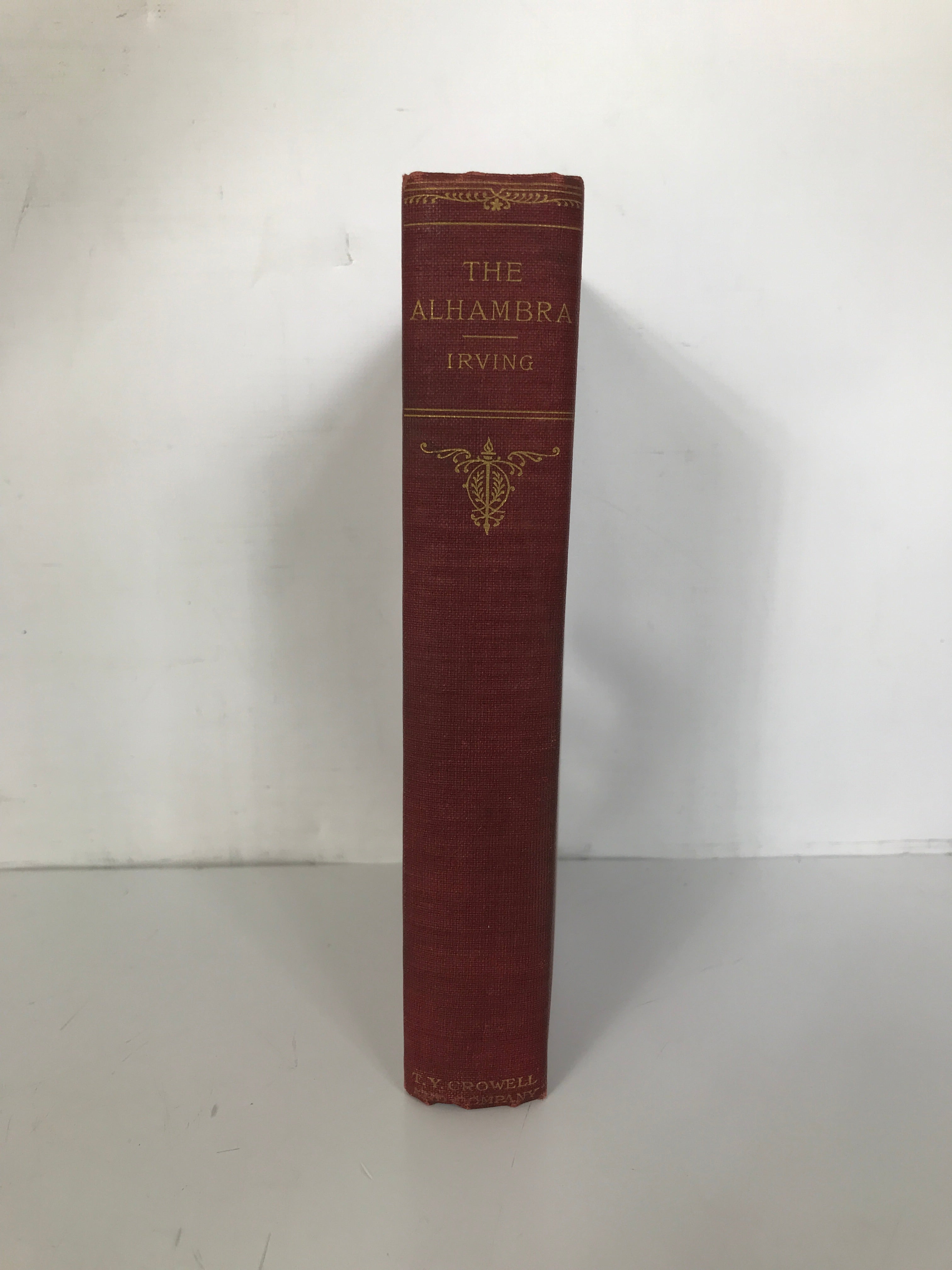 The Alhambra Washington Irving c1900 Thomas Crowell HC