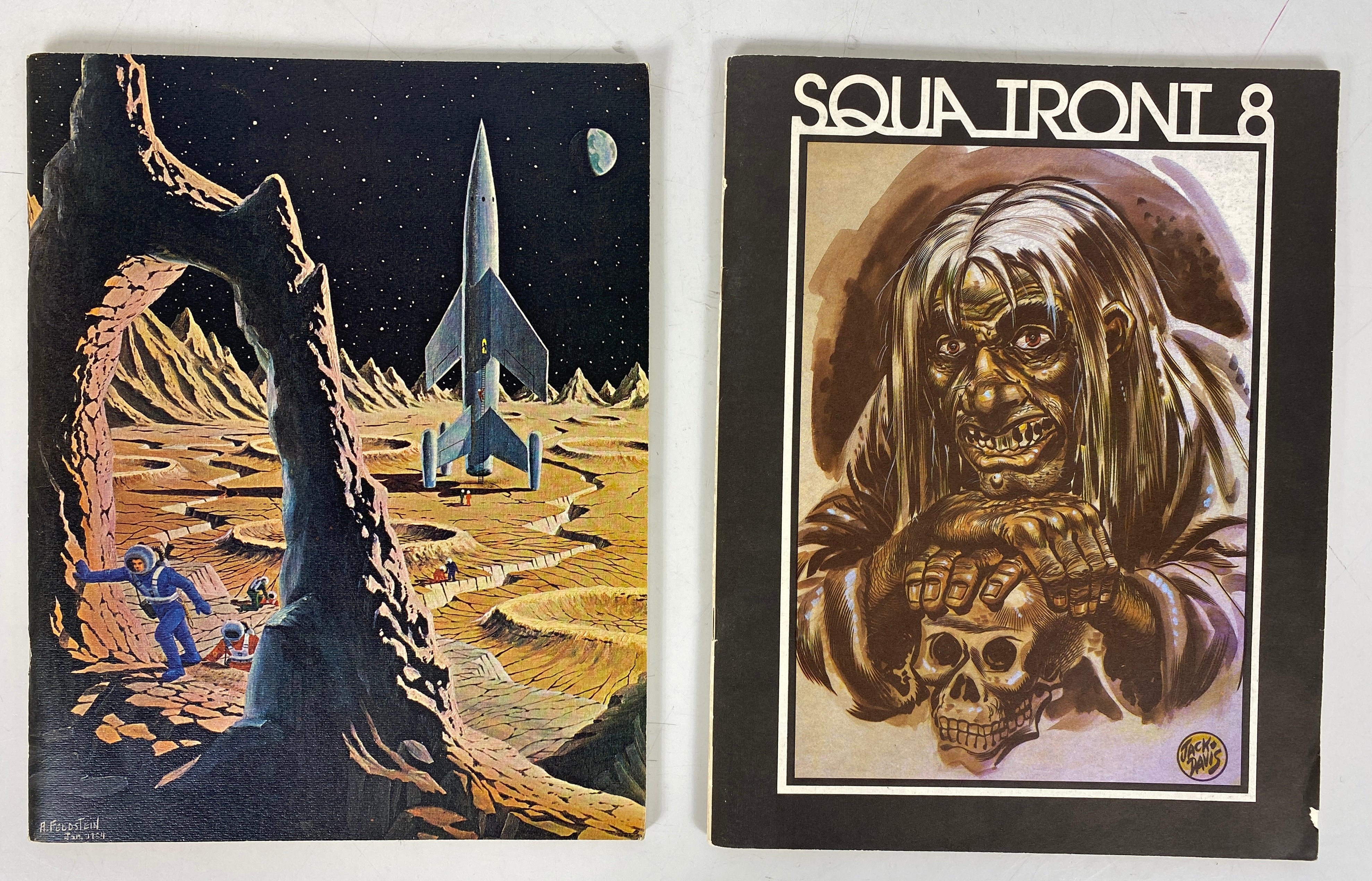 Squa Tront Comics Fanzine Lot of 2 Nos. 3, 8 (1969, 1978)