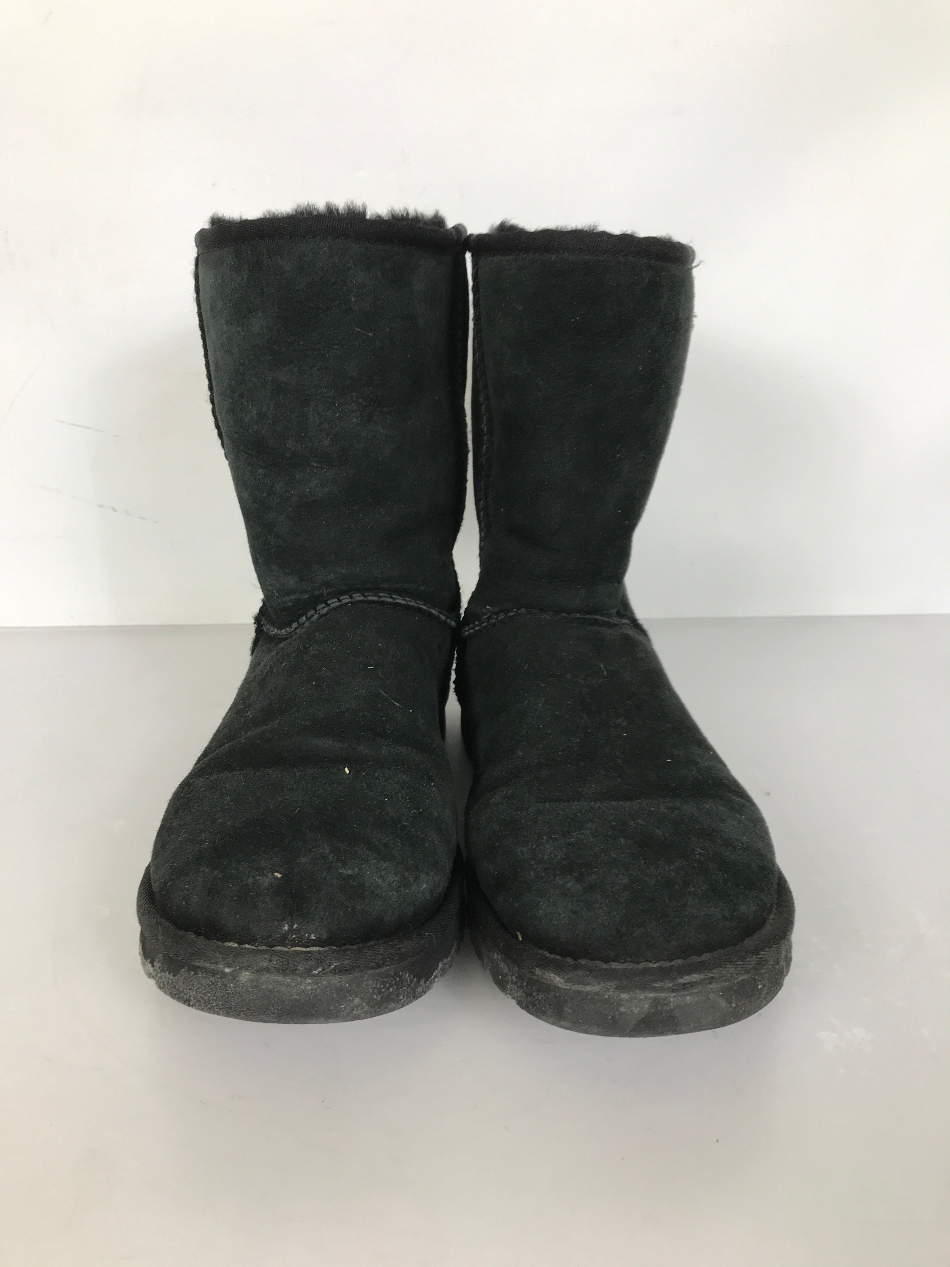 Ugg Classic Short II Black Boot Women's Size 12