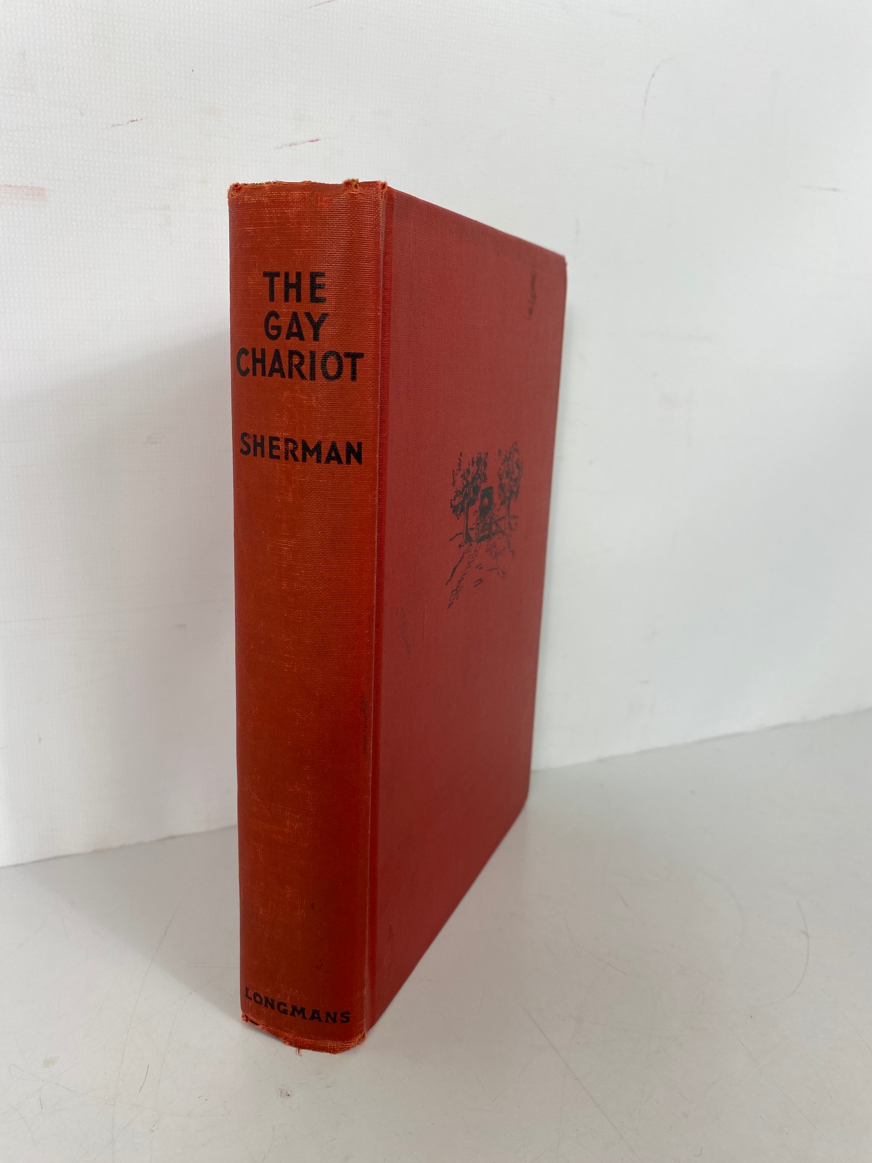 The Gay Chariot by Edith Bishop Sherman 1936 1st Edition HC