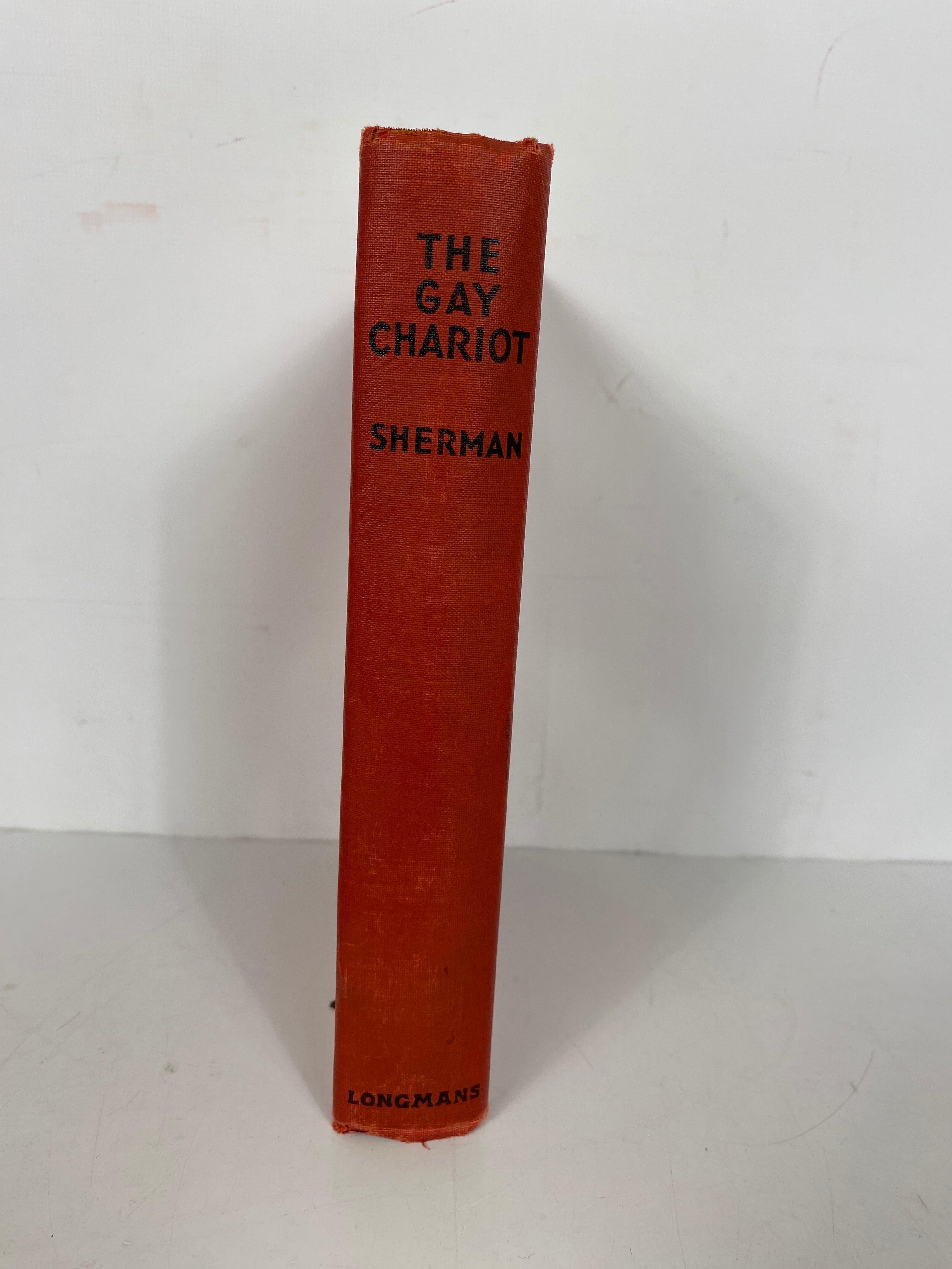 The Gay Chariot by Edith Bishop Sherman 1936 1st Edition HC