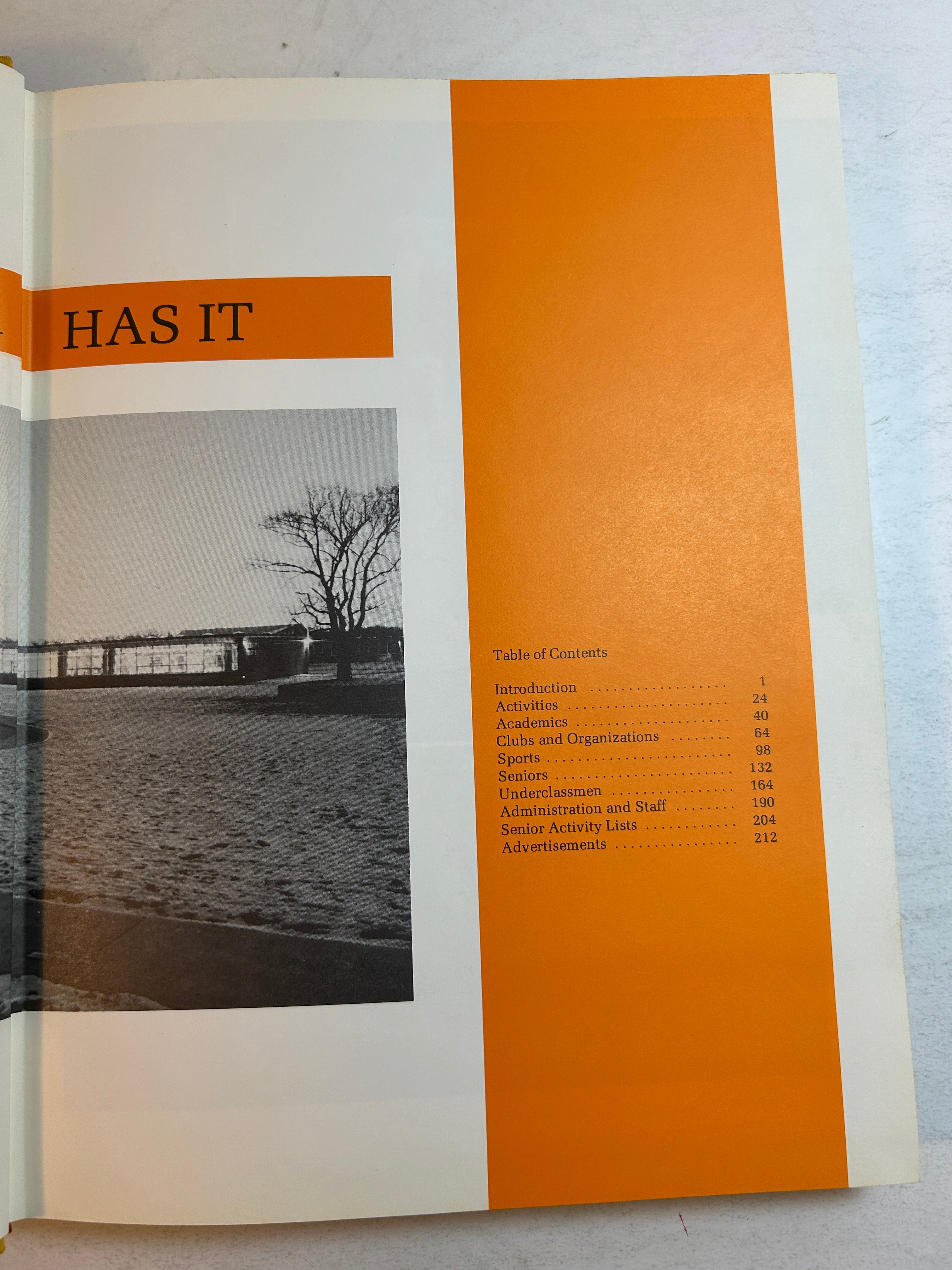 1971 "Log" Lakeview High School Yearbook Battle Creek, MI JoLaine Reierson HC