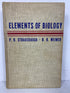 Elements of Biology Strausbaugh/Weimer 1946 5th Print Vintage Textbook