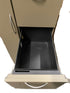 Steelcase Left Side Closet Grey Cabinet With Drawers
