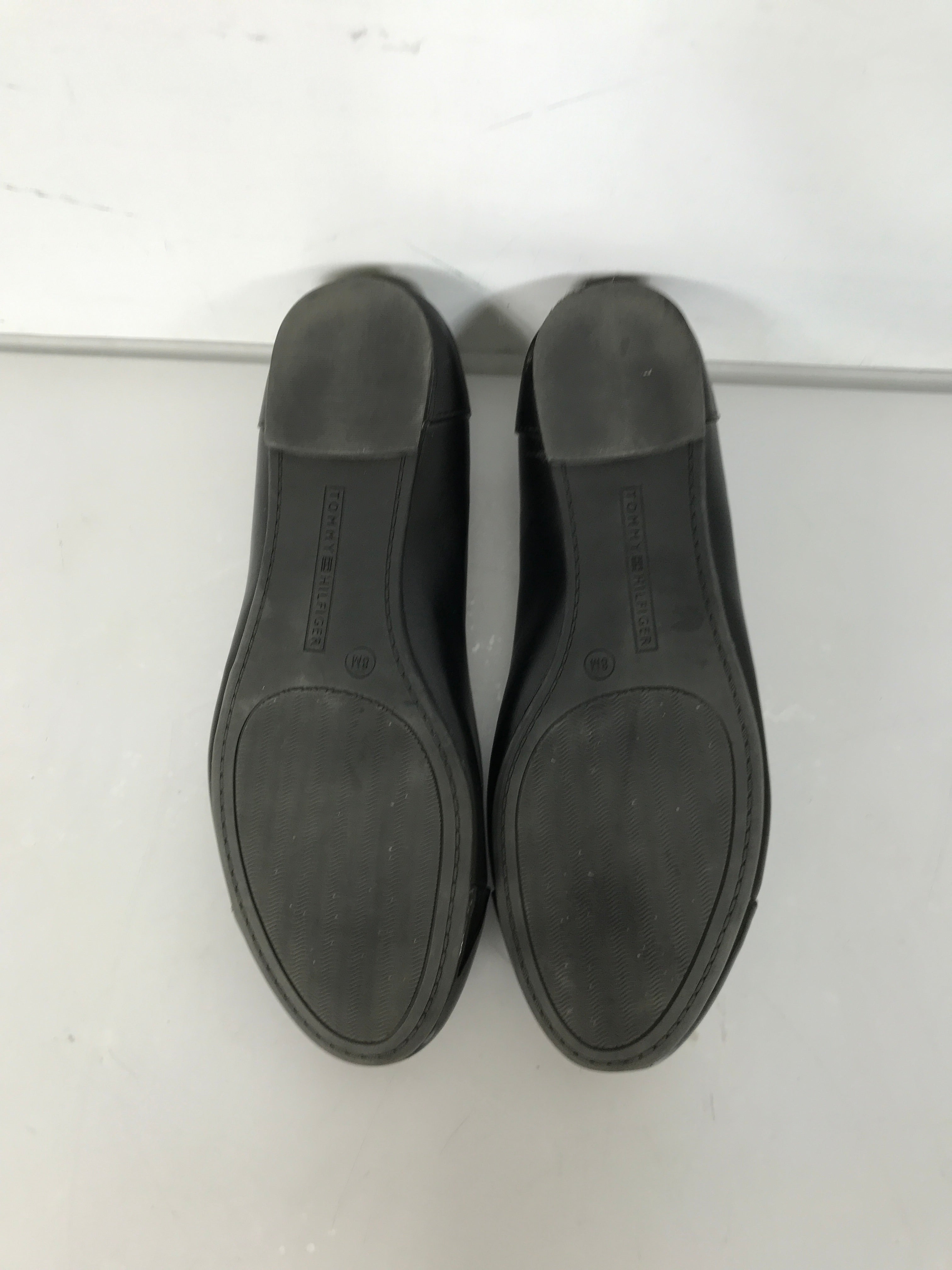 Tommy Hilfiger Black Flats Women's Size 8