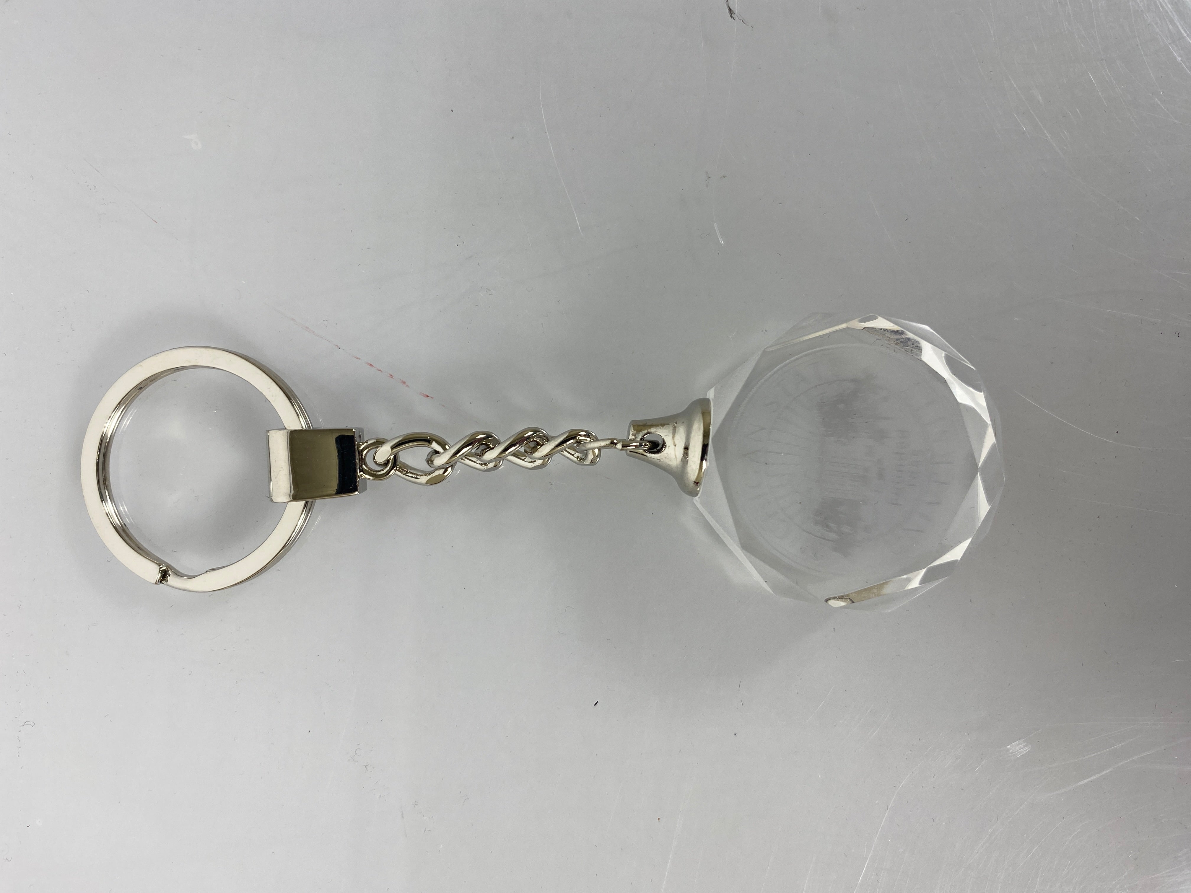 MSU Seal Crystal Keychain