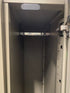 Steelcase Right Side Closet Grey Cabinet With Drawers