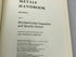 ASM Metals Handbook 8th Edition Vols. 2-5, 9, 11 1969