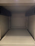 Steelcase Right Side Closet Grey Cabinet With Drawers